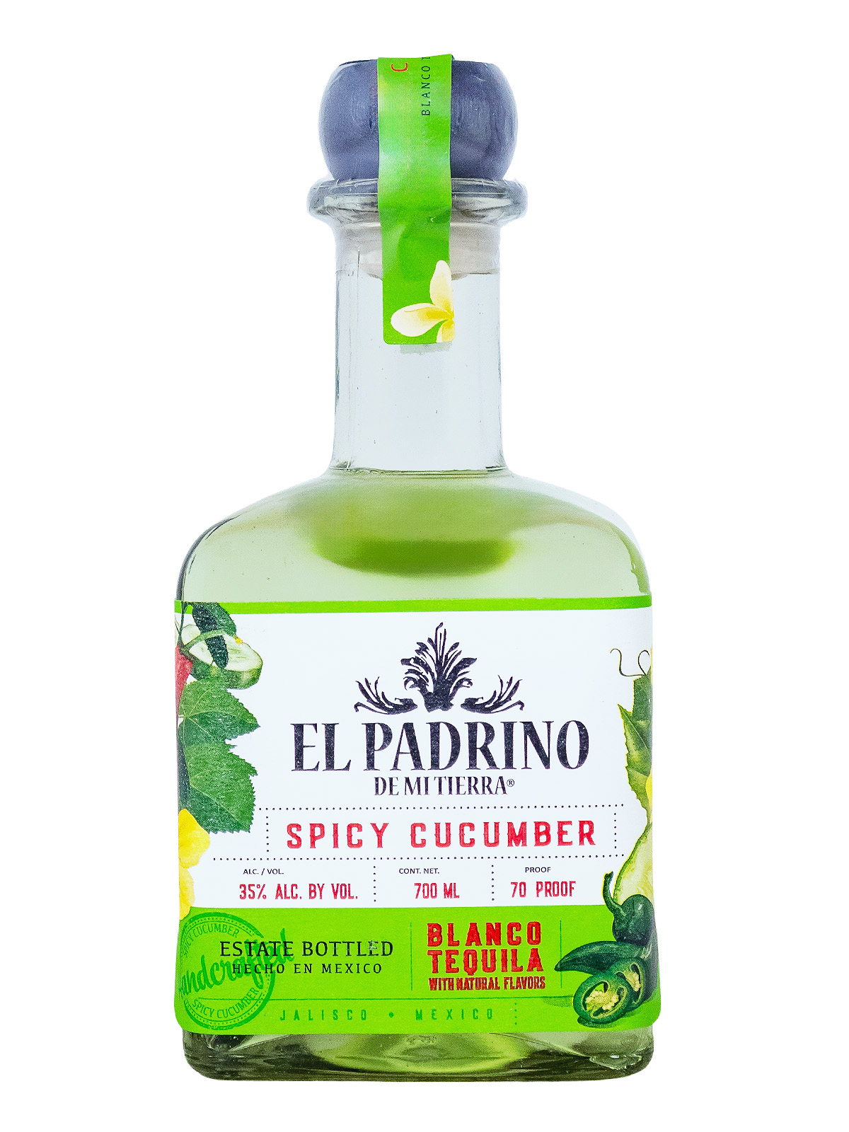 El Padrino de Mi Tierra Blanco Spicy Ccumber - 0,7L 35% vol