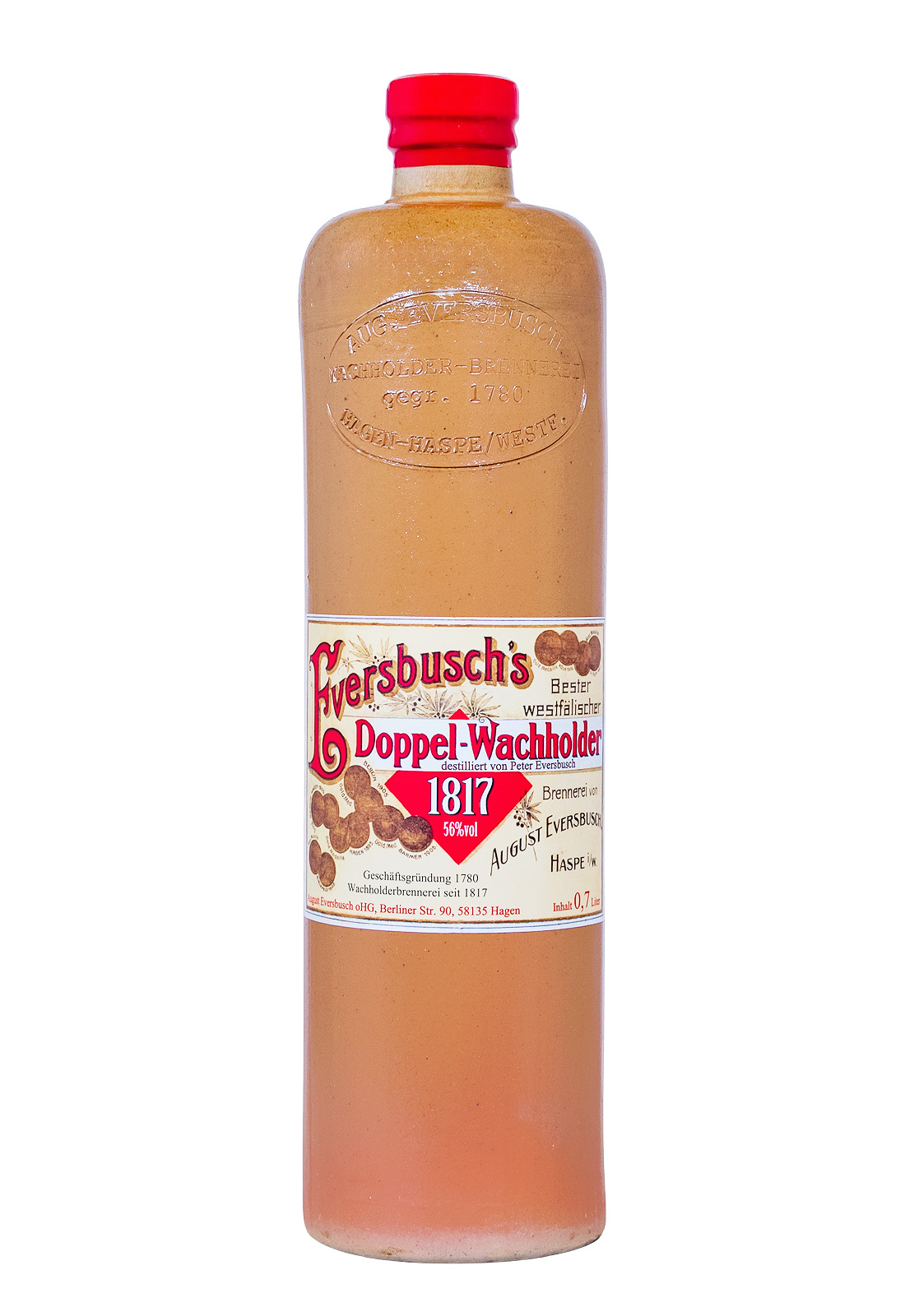 Eversbusch Doppel-Wachholder 1817 - 0,7L 56% vol