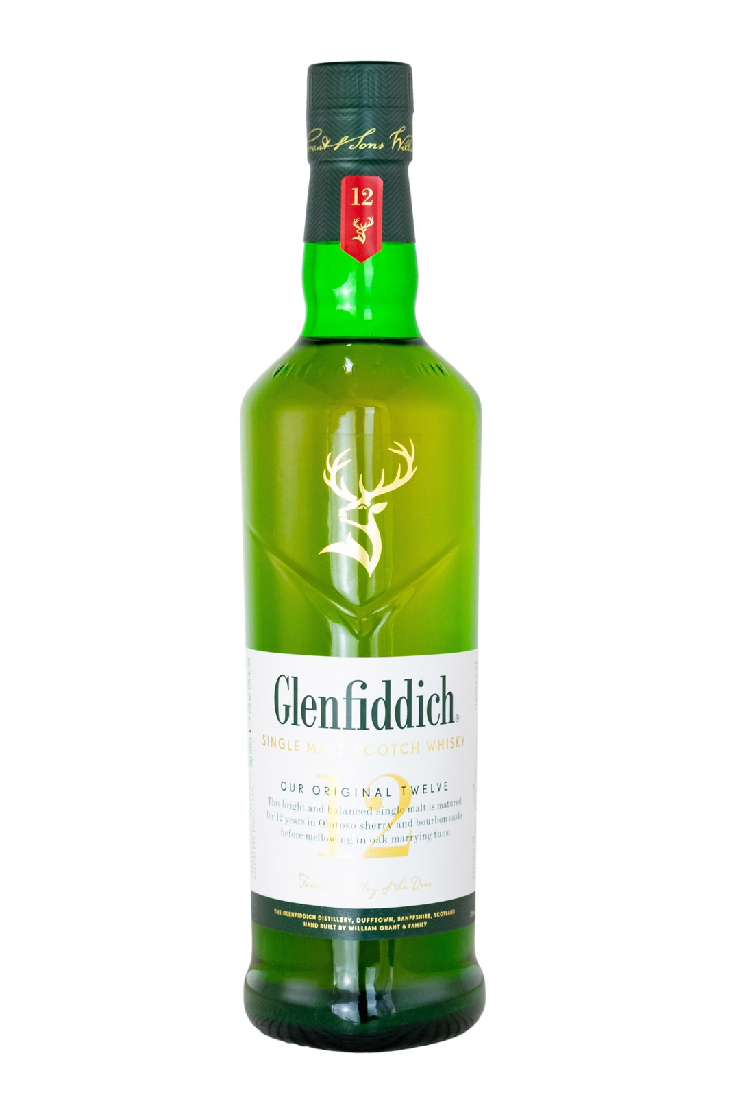 Glenfiddich 12 Jahre Single Malt Scotch Whisky - 0,7L 40% vol