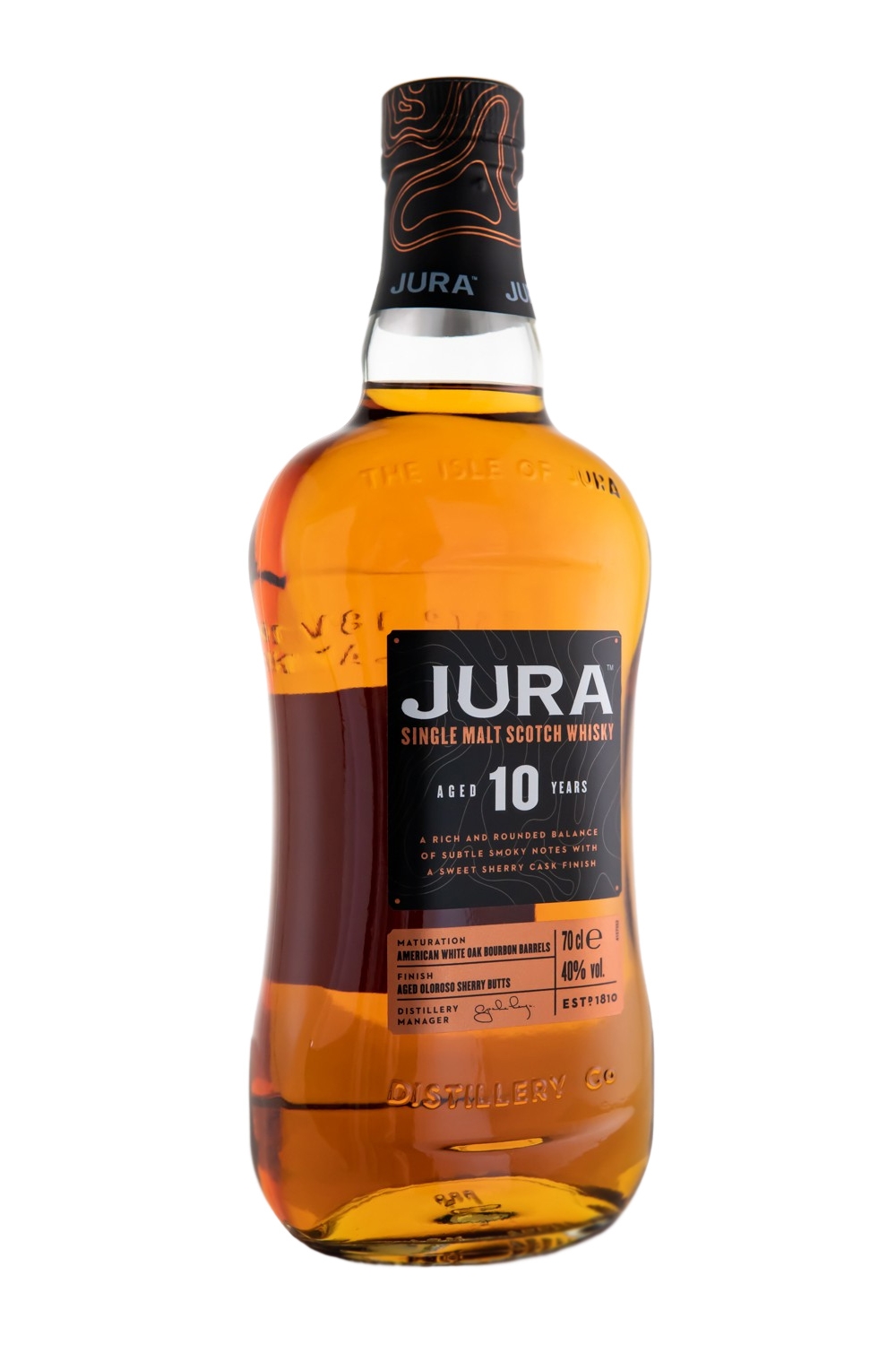 Isle of Jura 10 Jahre Single Malt Scotch Whisky - 0,7L 40% vol