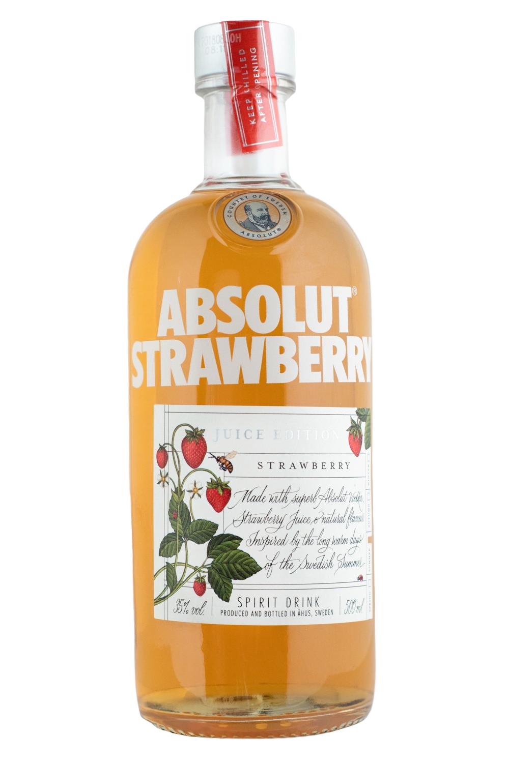 Absolut Juice Strawberry - 0,5L 35% vol Absolut Juice Strawberry - 0,5L 35% vol