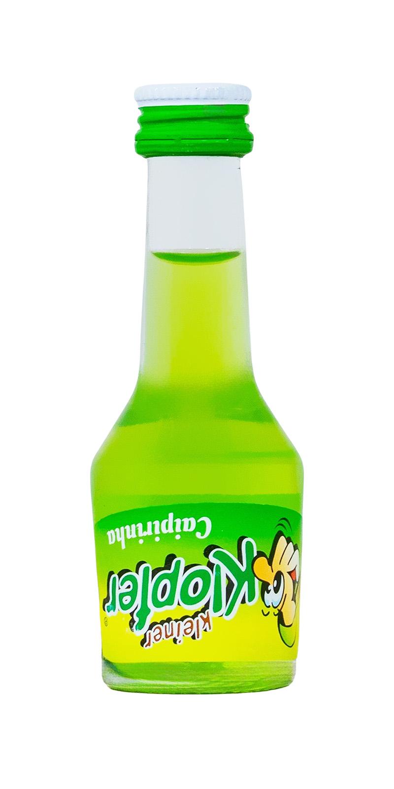 Kleiner Klopfer Caipirinha Glas-Flasche Kurzer Shot - 0,02L 17% vol