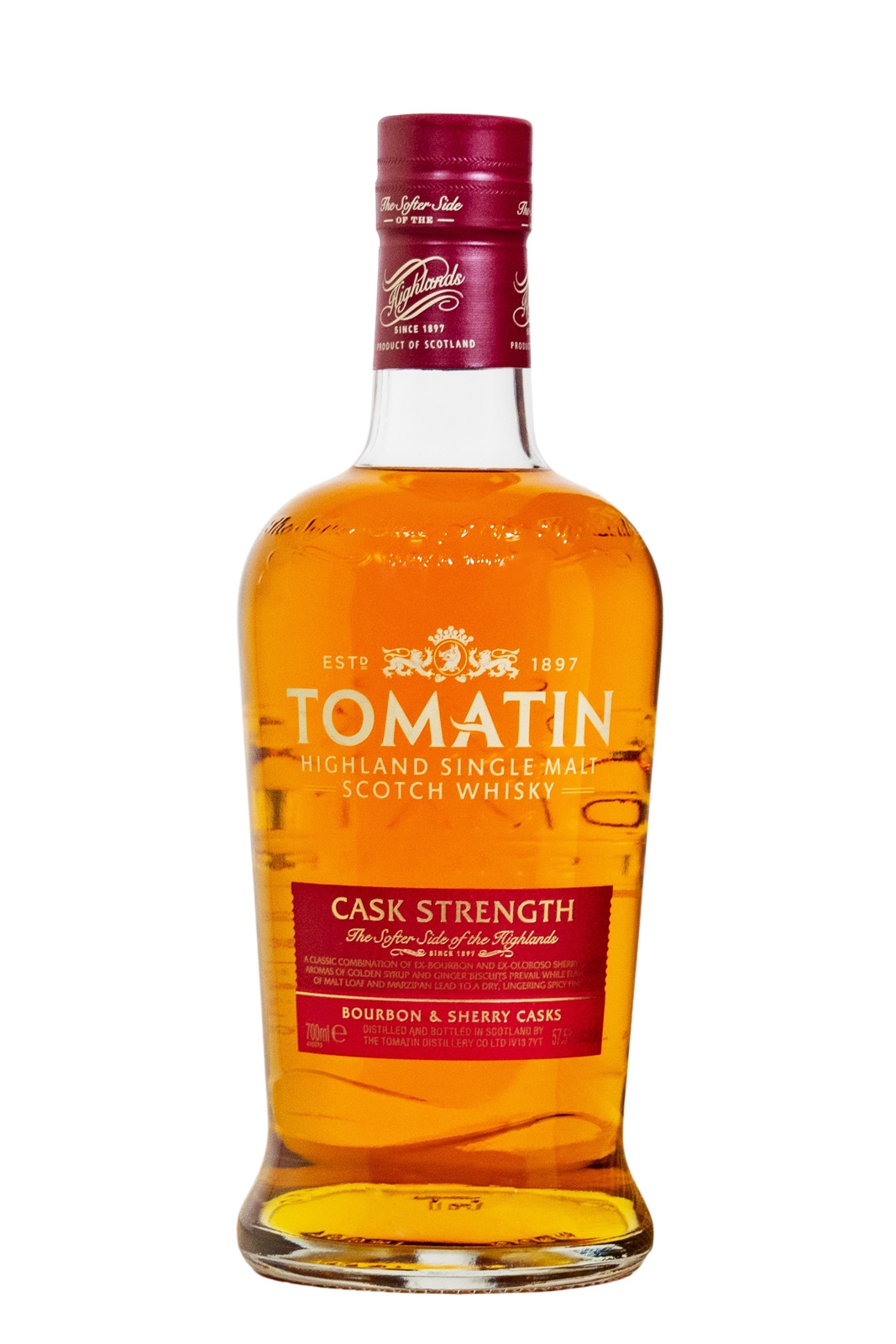 Tomatin Cask Strength Edition Single Malt Scotch Whisky - 0,7L 57,5% vol