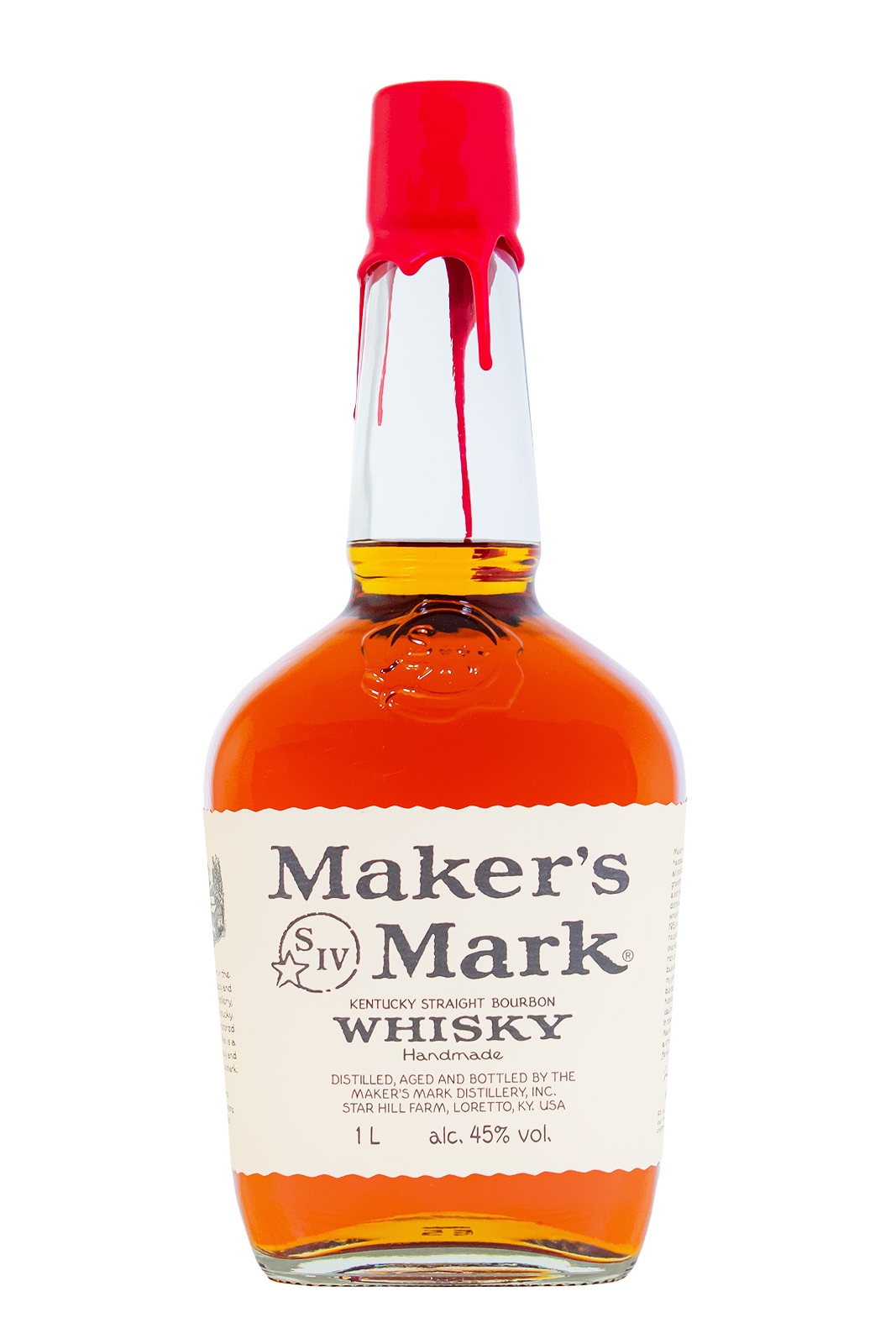 Makers Mark Bourbon Whisky - 1 Liter 45% vol Makers Mark Bourbon Whisky - 1 Liter 45% vol