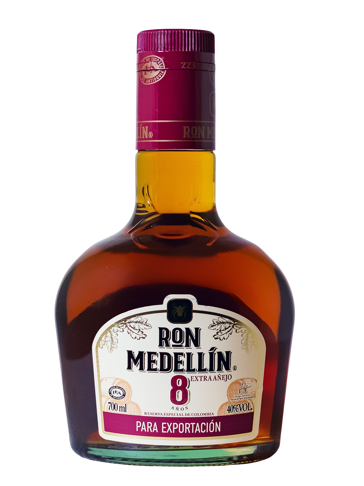 Ron Medellin 8 Jahre - 0,7L 40% vol Ron Medellin 8 Jahre - 0,7L 40% vol