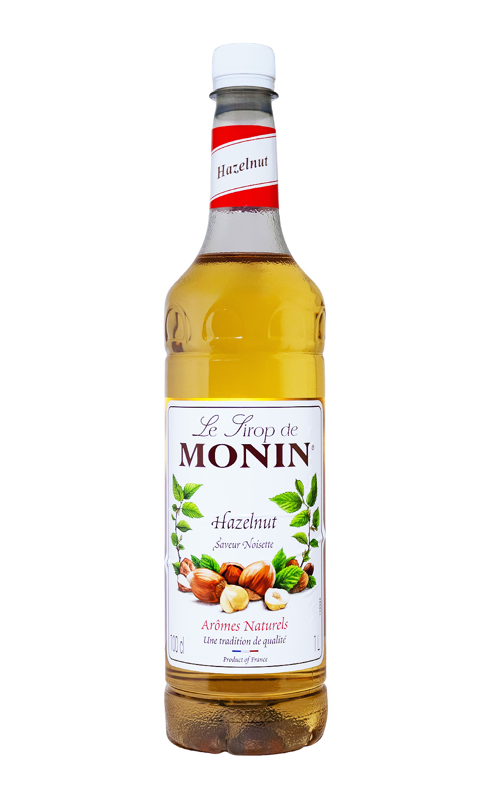 MHD: Monin Haselnuss Noisette Sirup PET-Flasche - 1 Liter
