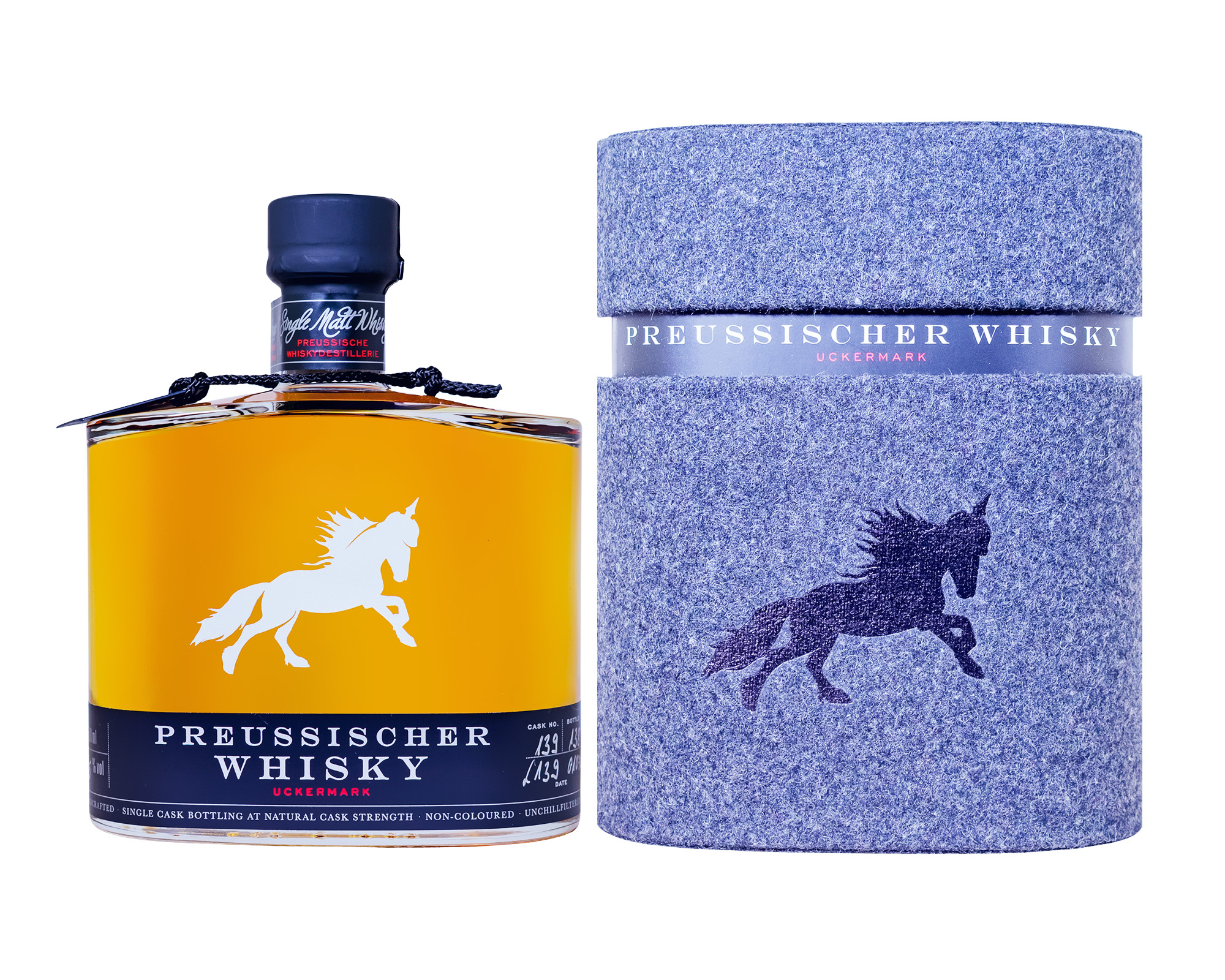 Preussischer Whisky Organic Single Malt - 0,5L 56,5% vol