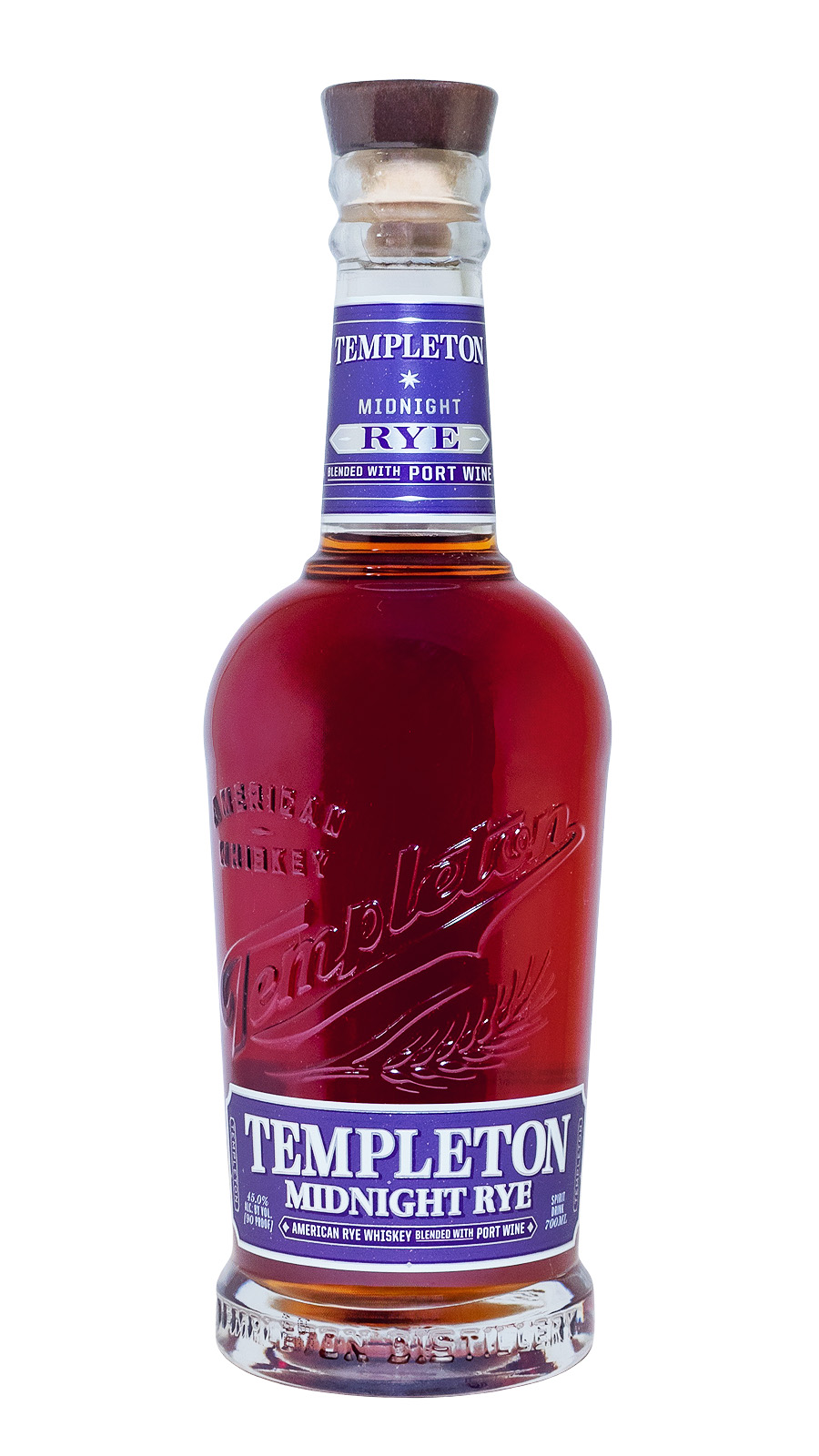 Templeton Midnight Rye Whiskey - 0,7L 45% vol