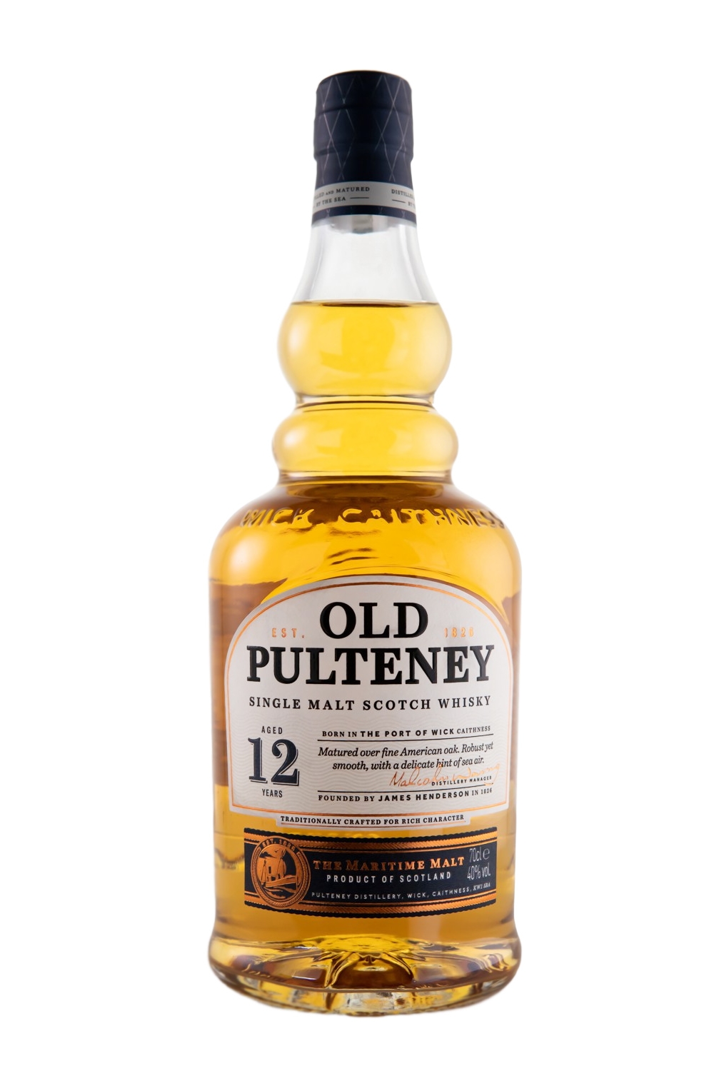 Old Pulteney 12 Jahre Single Malt Scotch Whisky - 0,7L 40% vol Old Pulteney 12 Jahre Single Malt Scotch Whisky - 0,7L 40% vol