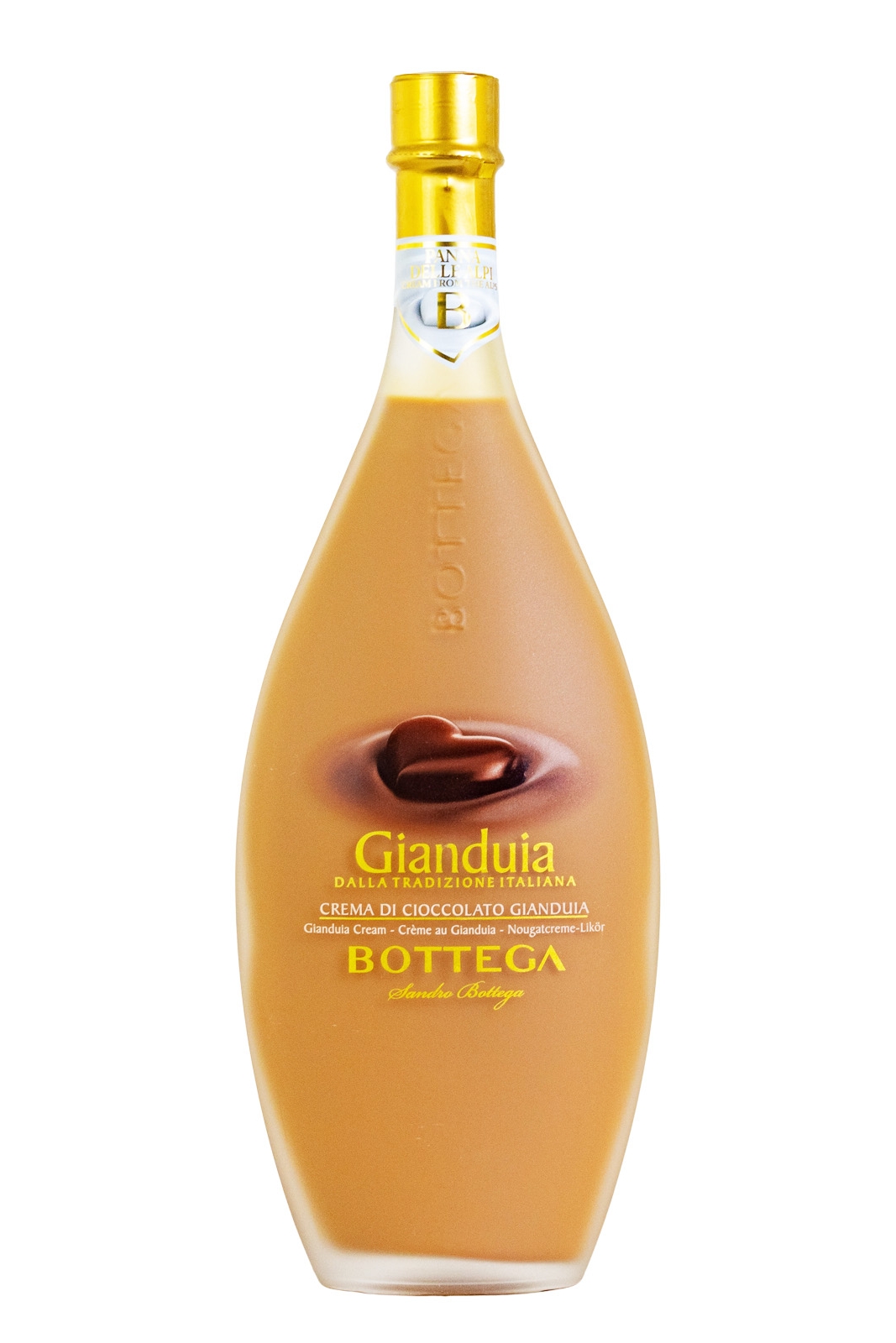 Bottega Gianduia Liquore Nougat & Schoko - 0,5L 17% vol