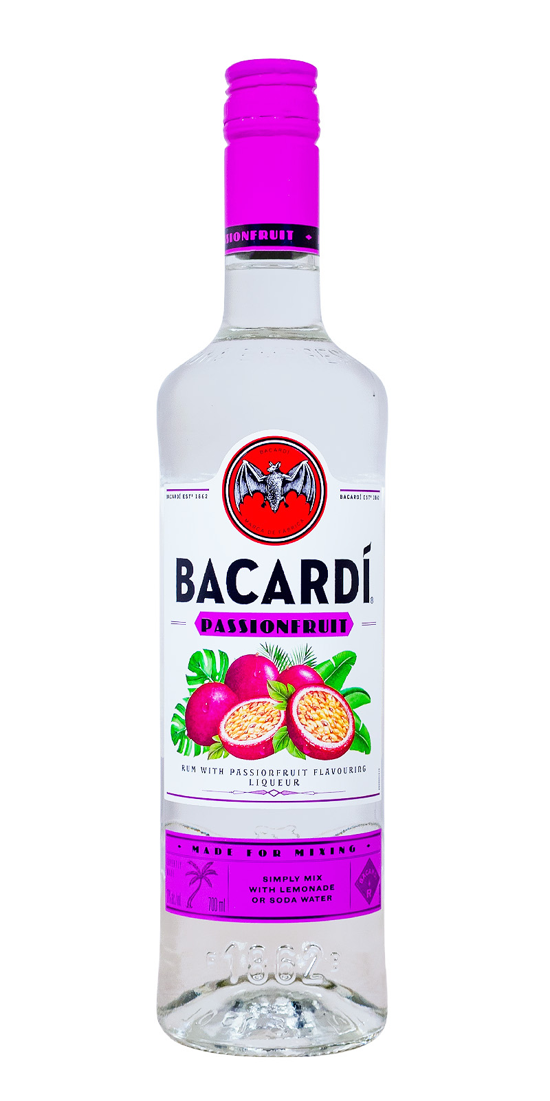 Bacardi Passionfruit - 0,7L 27% vol (24.06.2025) Bacardi Passionfruit - 0,7L 27% vol