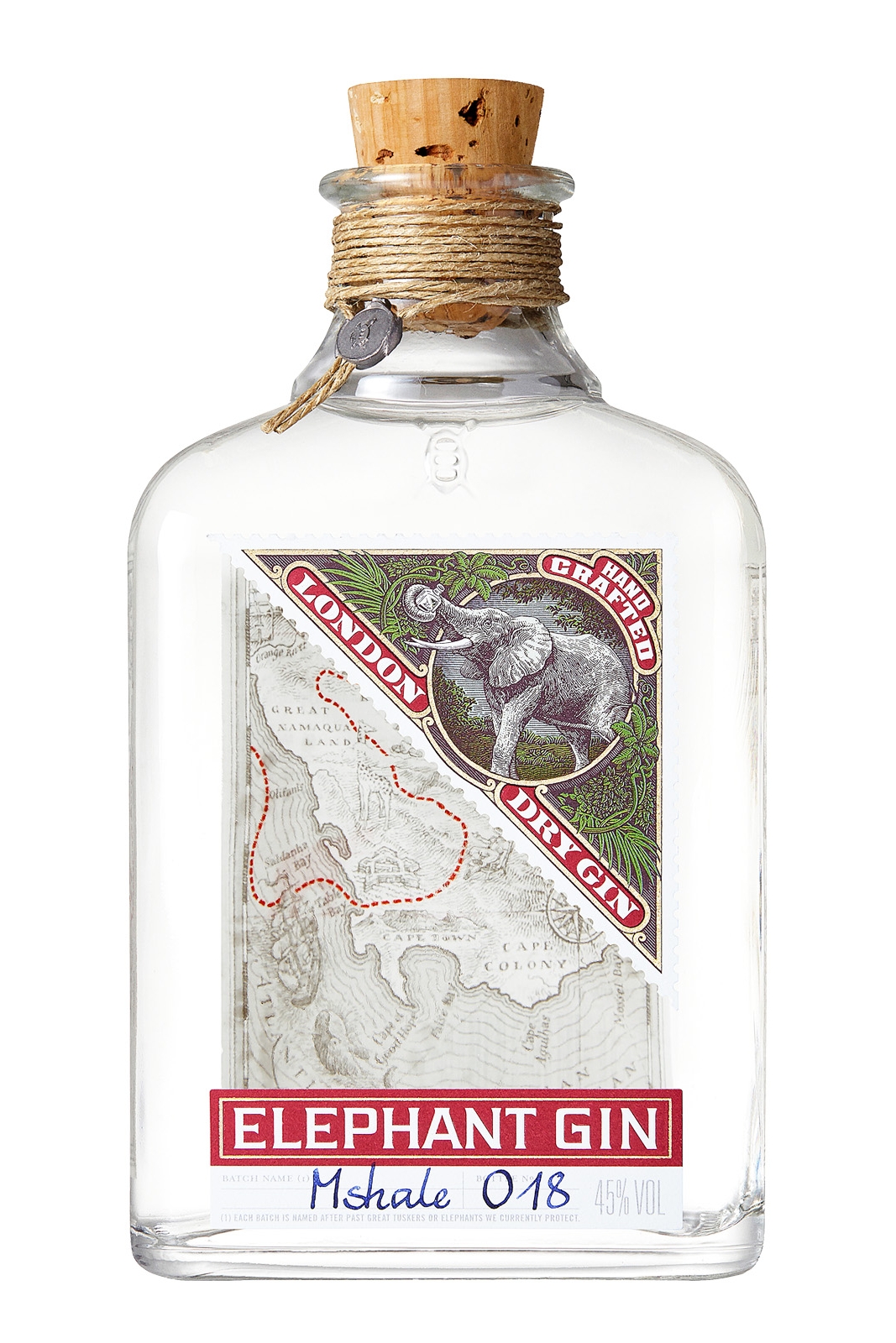 Elephant London Dry Gin mit Glas - 0,5L 45% vol Elephant London Dry Gin mit Glas - 0,5L 45% vol