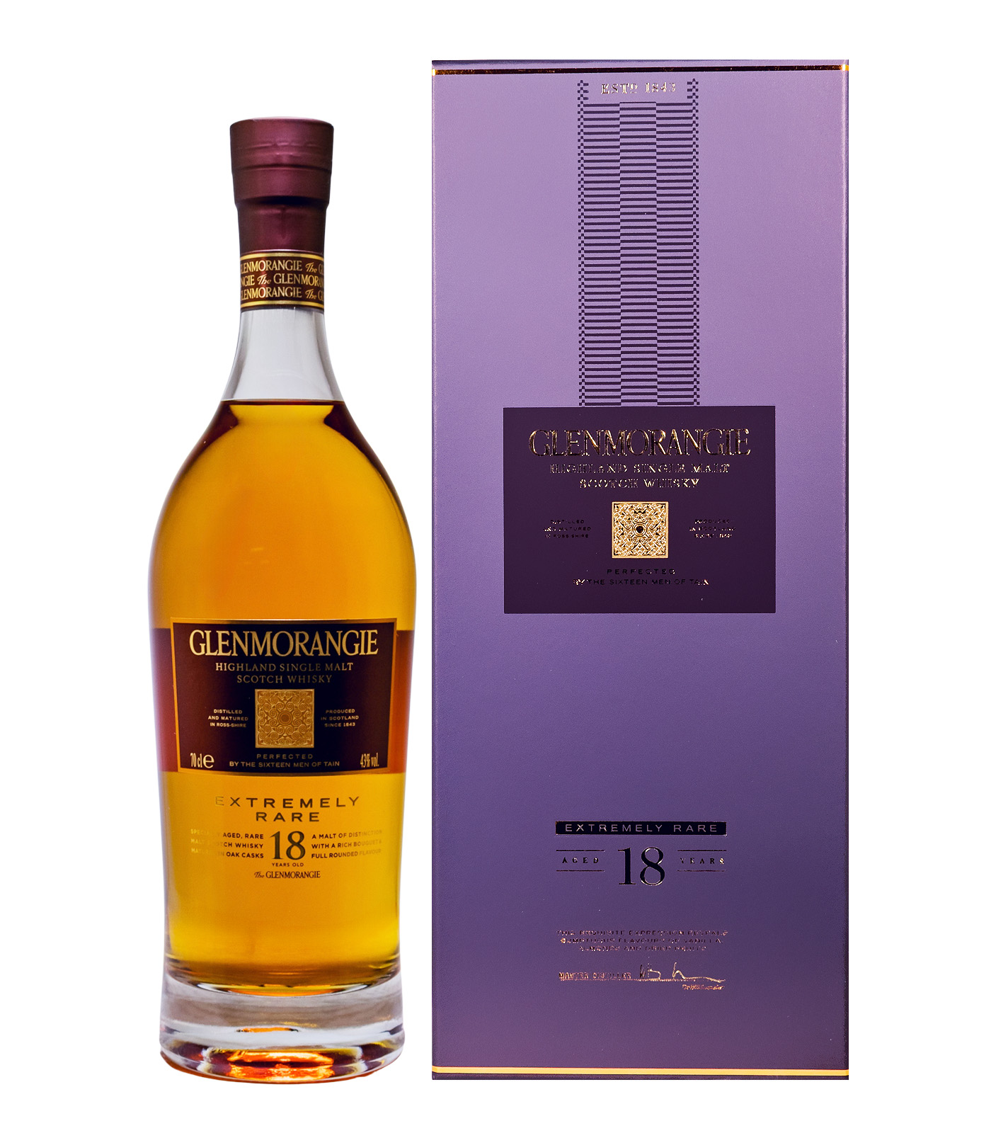 Glenmorangie Extremely Rare 18 Jahre - 0,7L 43% vol (24.06.2025) Glenmorangie Extremely Rare 18 Jahre - 0,7L 43% vol