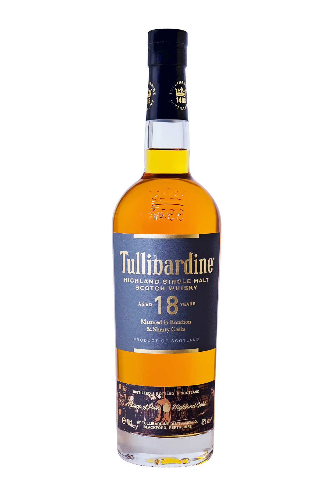 Tullibardine 18 Jahre - 0,7L 43% vol