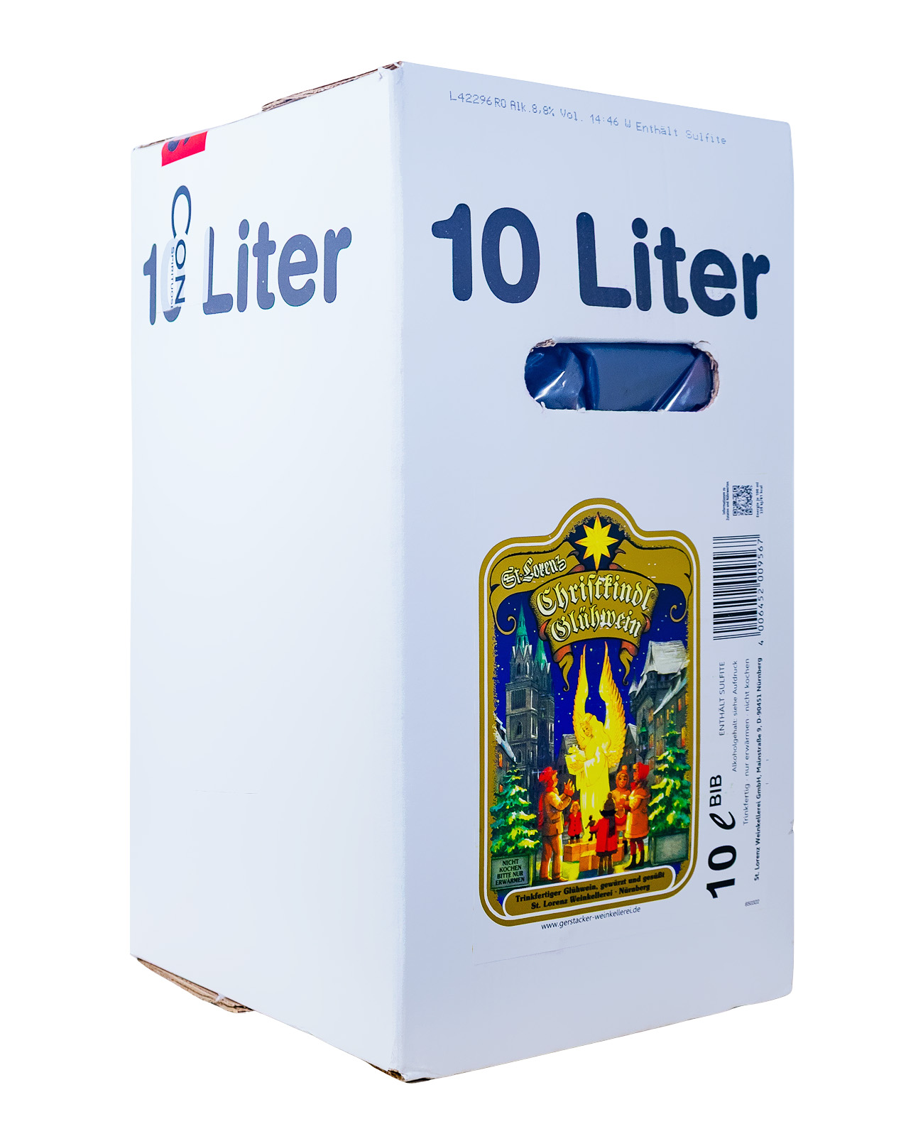 St.Lorenz Christkindl Glühwein Bag-Box - 10L 8,8% vol