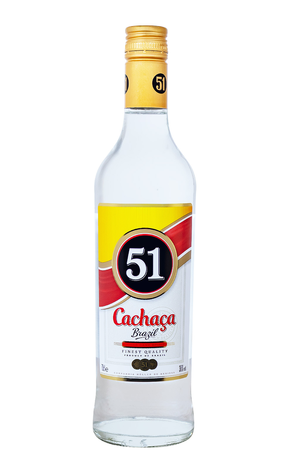 Cachaca 51 Zuckerrohrschnaps - 0,7L 38% vol