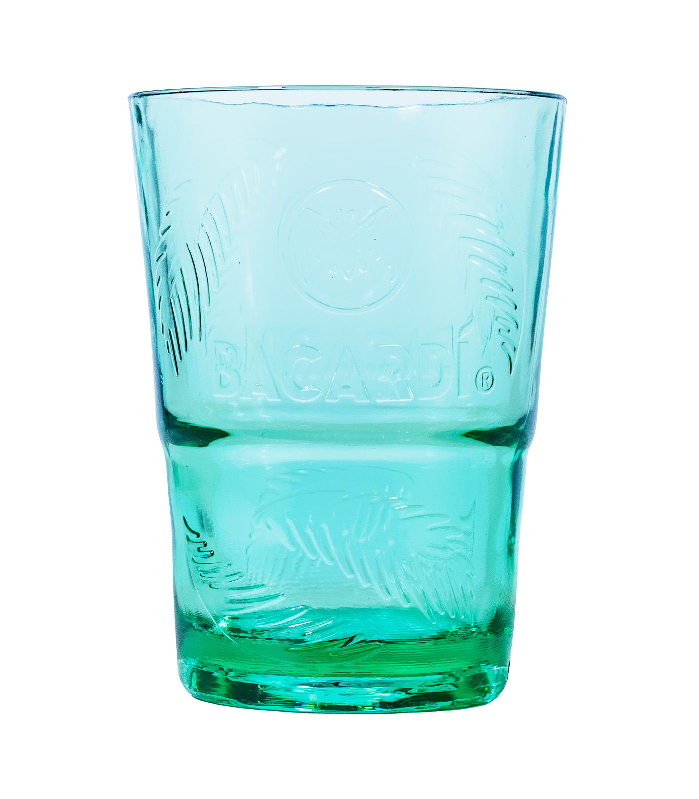 Bacardi Glas aus Kunststoff