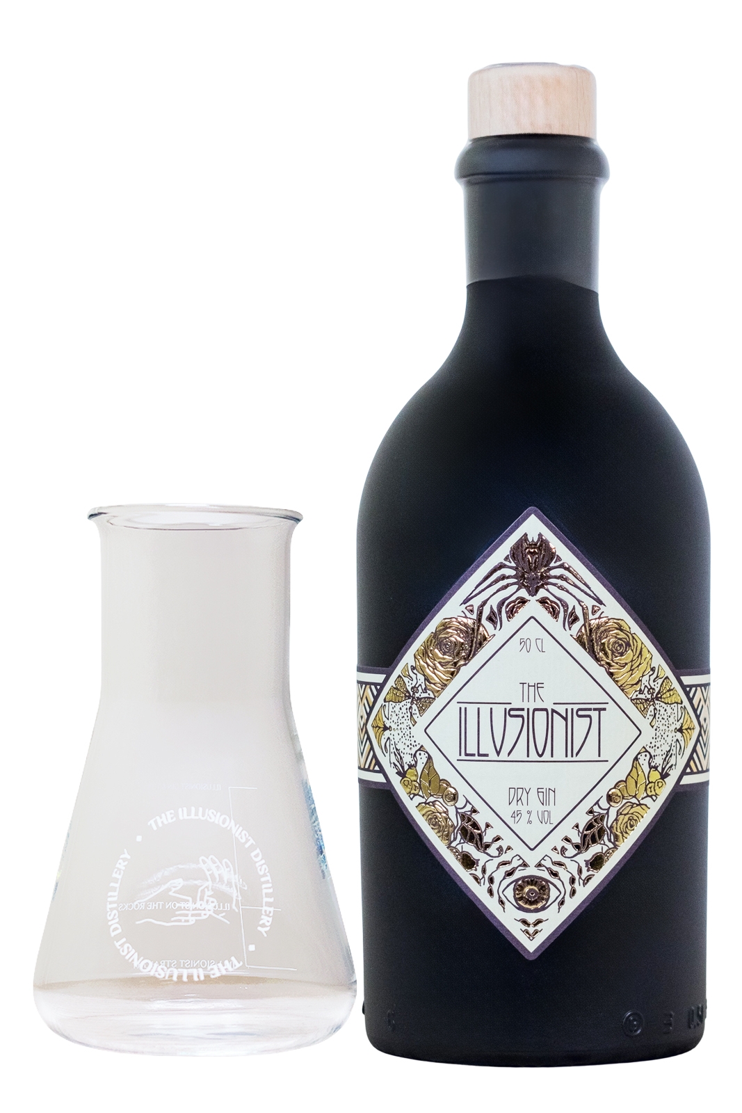 The Illusionist Dry Gin Mysterium Geschenkbox - 0,5L 45% vol