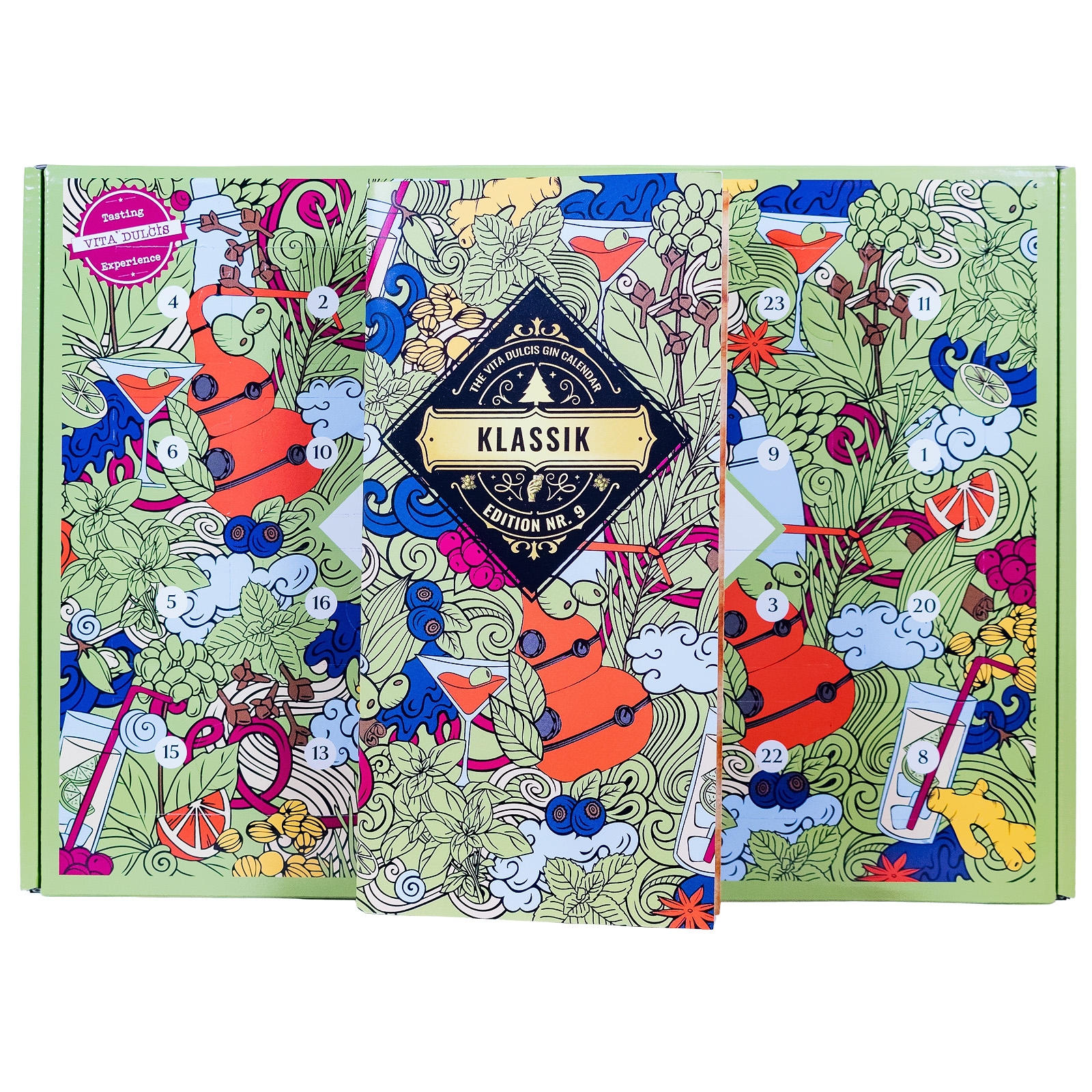 Gin Klassik Adventskalender 2024 - 0,48L 40,6% vol Gin Klassik Adventskalender 2024 - 0,48L 40,6% vol