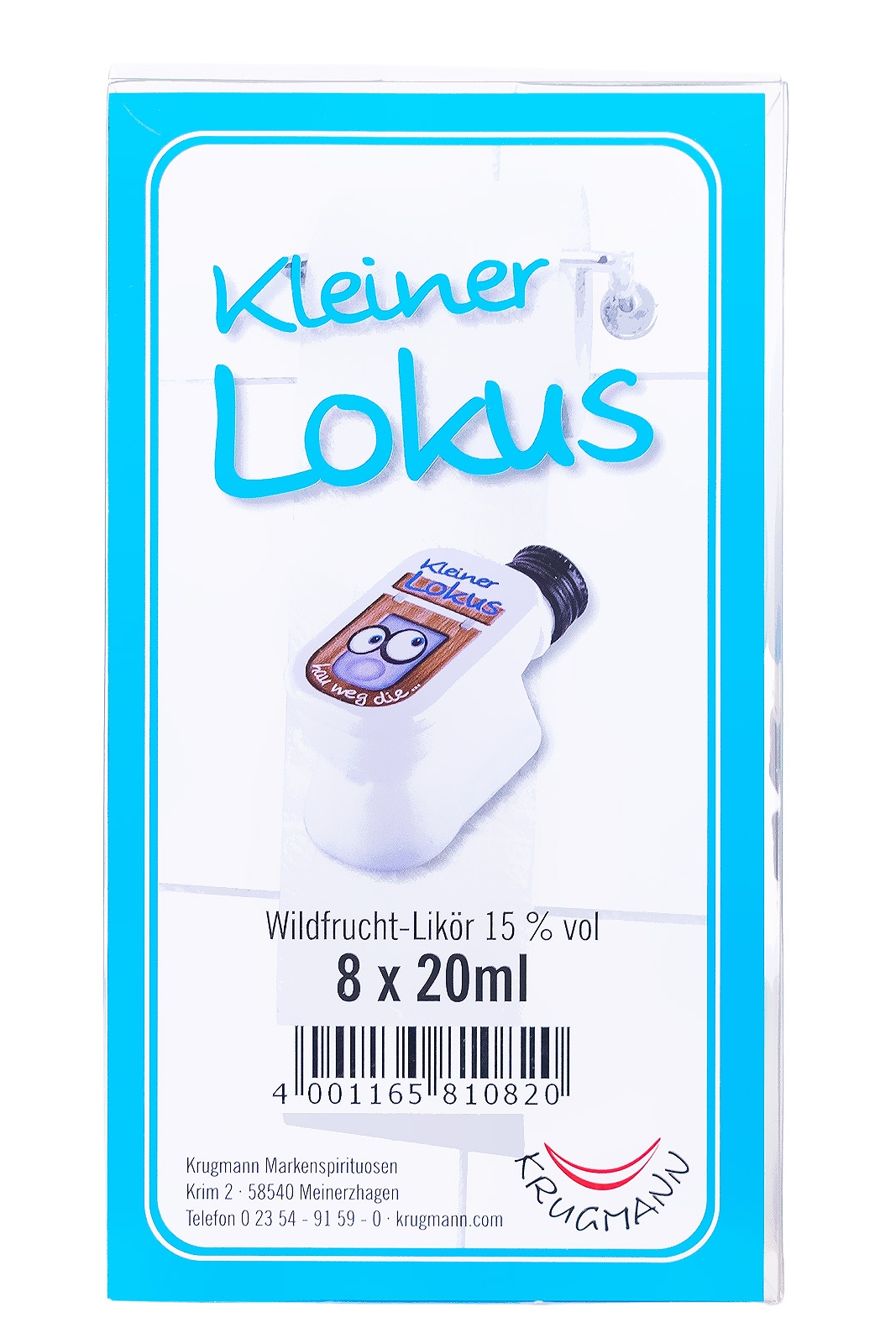 Paket [8 x 0,02L] Kleiner Lokus Wildfruchtlikör PET - 0,16L 15% vol