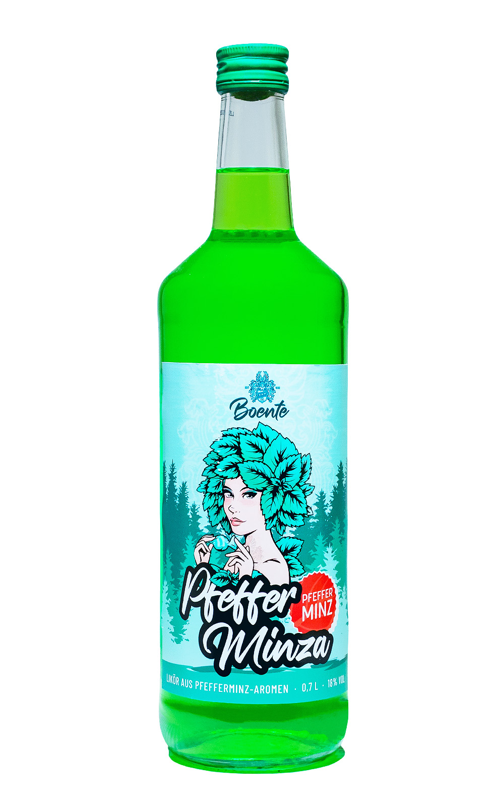 Boentes Pfefferminza - 0,7L 18% vol