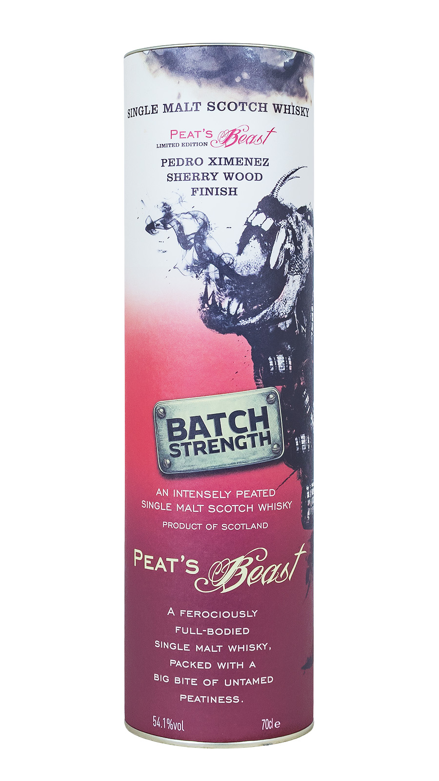 Peats Beast Pedro Ximenez Sherry Cask Finish - Batch Strength - Single Malt Scotch Whisky - 0,7L 54,1% vol