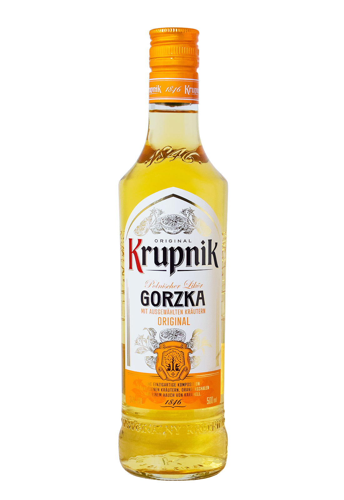 Krupnik Gorzka Original Likör - 0,5L 34% vol