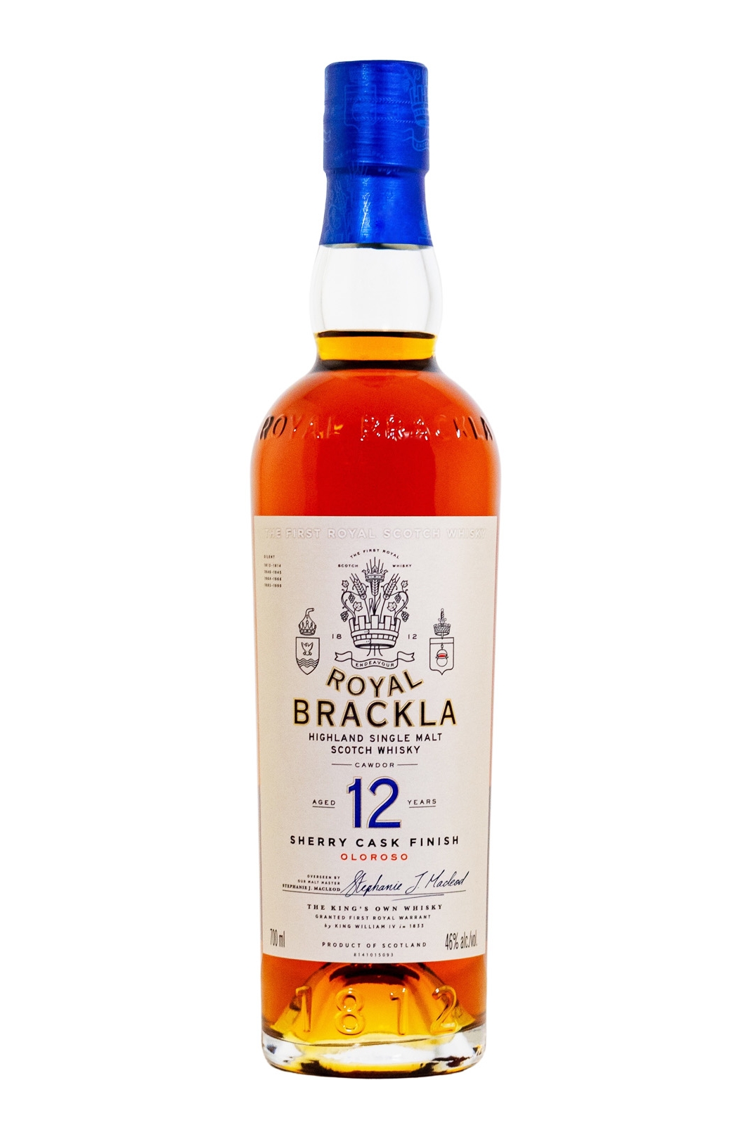Royal Brackla 12 Jahre Single Malt Scotch Whisky - 0,7L 46% vol