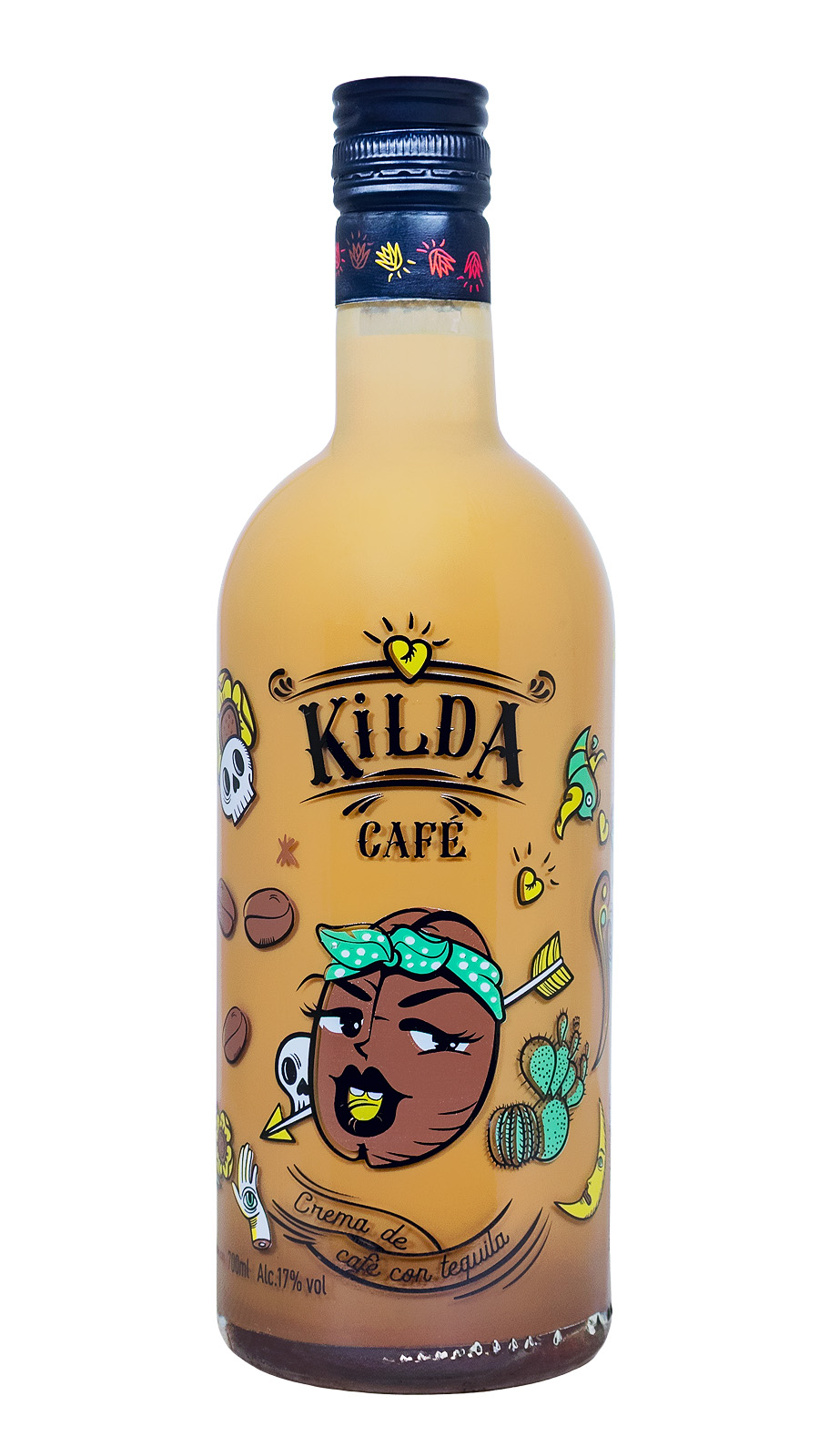 Kilda Kaffe Cream mit Tequila Likör - 0,7L 17% vol