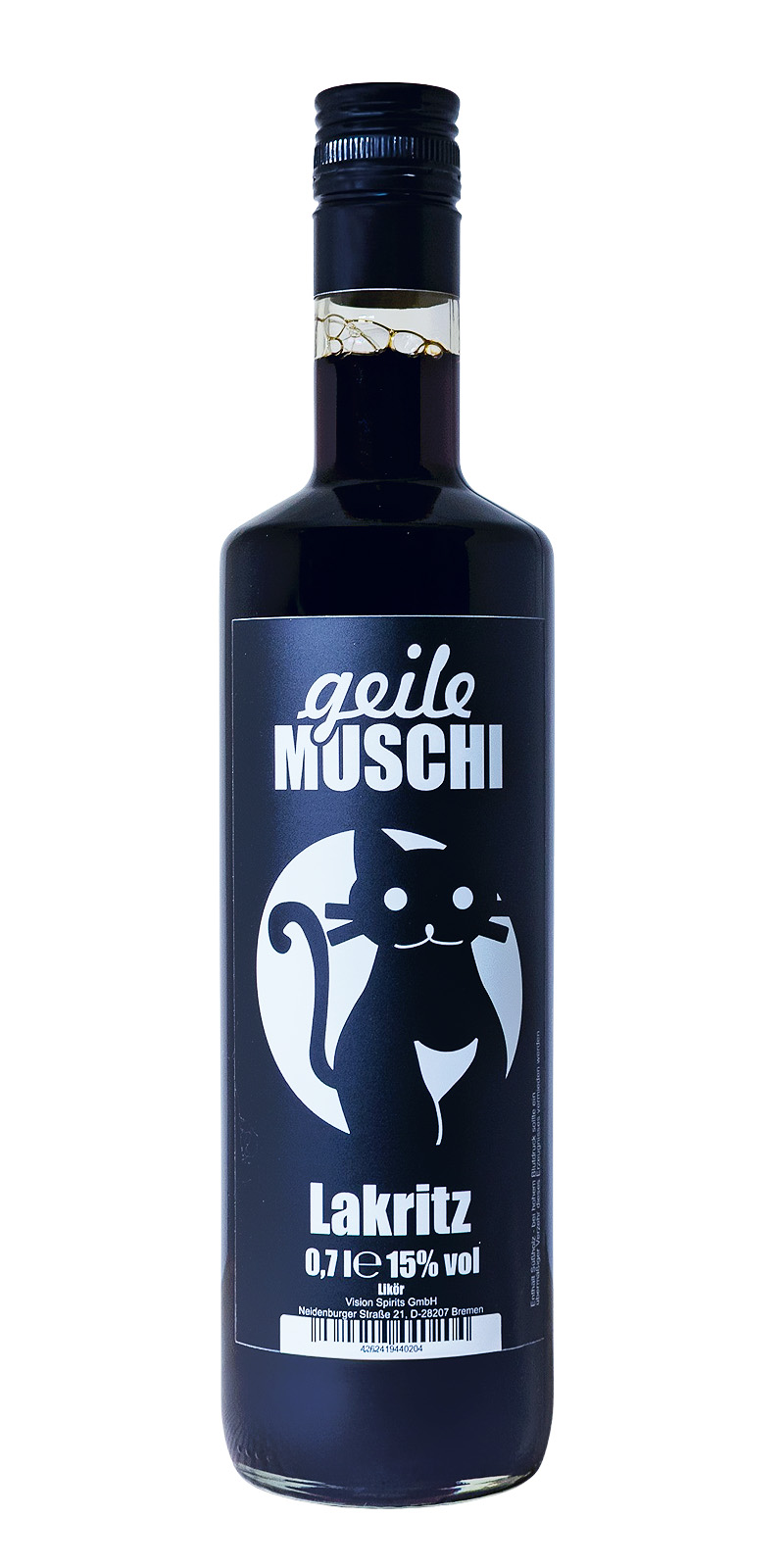 Geile Muschi Lakritz - 0,7L 15% vol Geile Muschi Lakritz - 0,7L 15% vol
