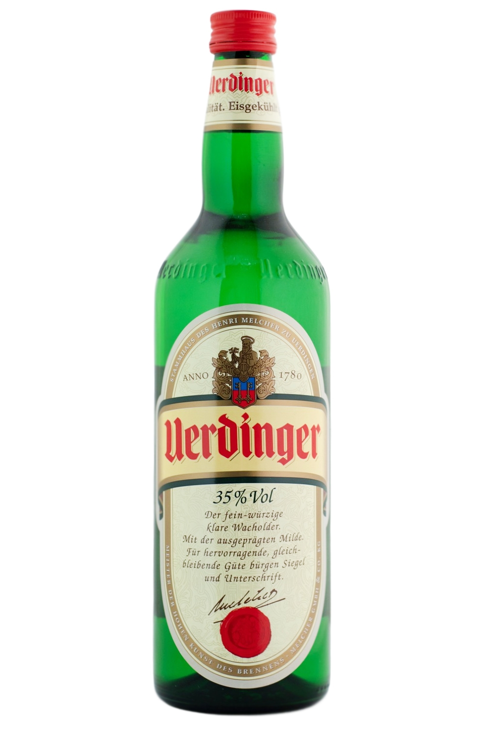 Uerdinger Wacholder - 0,7L 35% vol Uerdinger Wacholder - 0,7L 35% vol