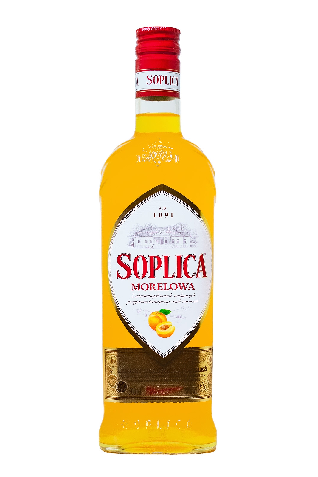 Soplica Aprikose Morelowa kaufen - 0,5L 28% Soplica Aprikose Morelowa kaufen - 0,5L 28%
