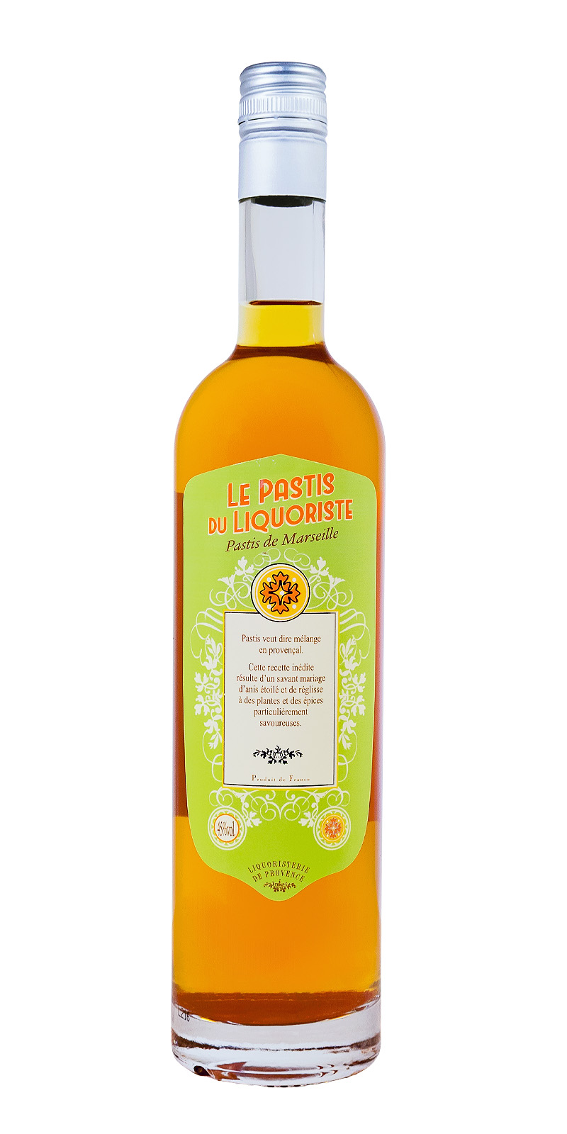 Le Pastis du Liquoriste - 0,7L 45% vol (13.05.2025) Le Pastis du Liquoriste - 0,7L 45% vol