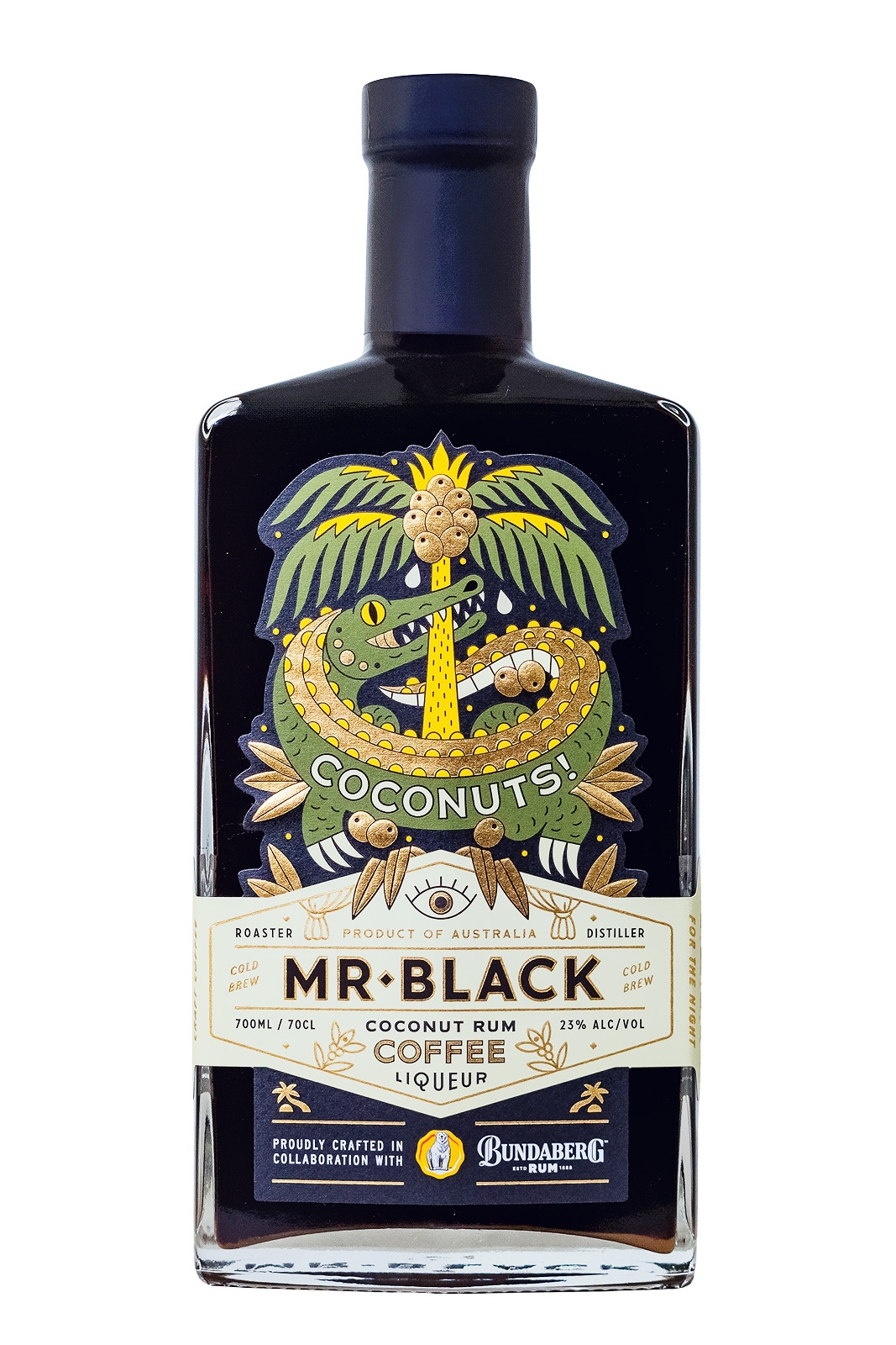 Mr Black Coconut Rum Coffee Liqueur - 0,7L 23% vol