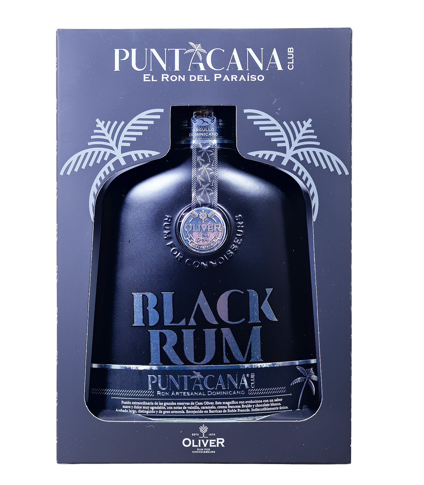 Puntacana Club Black (Rum Basis) - 0,7L 38% vol