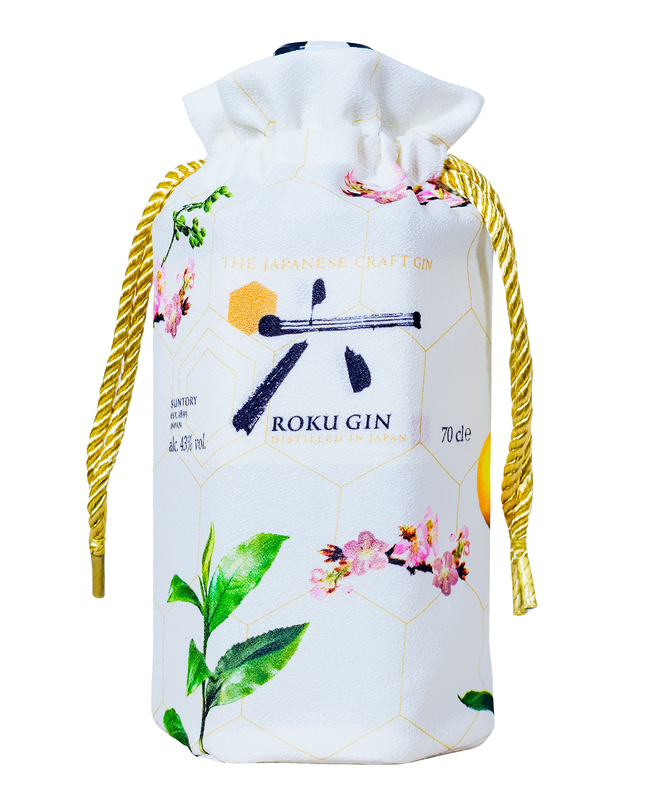 Roku Gin mit Carry Bag - 0,7L 43% vol