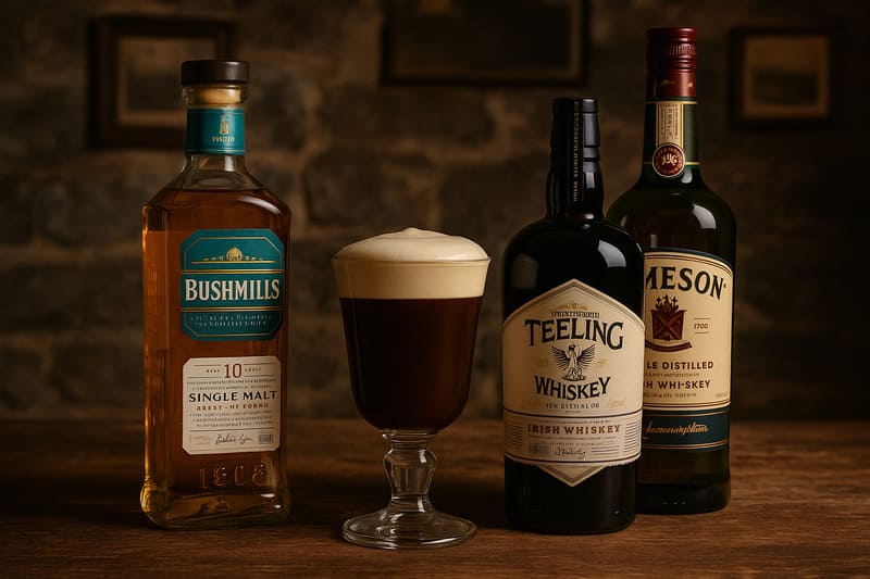 Top3 Whiskey für Irish Coffee