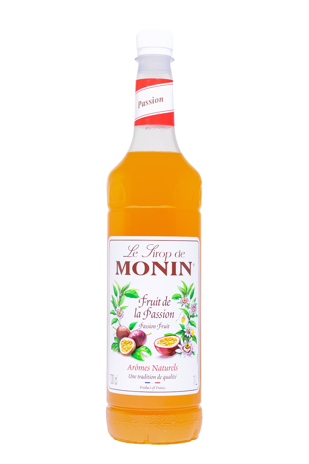 Monin Maracuja Fruit de la Passion Sirup PET-Flasche - 1 Liter