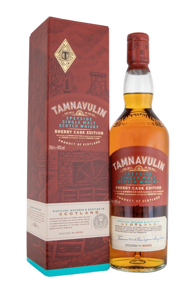 Tamnavulin Sherry Cask Speyside Single Malt - 0,7L 40% vol