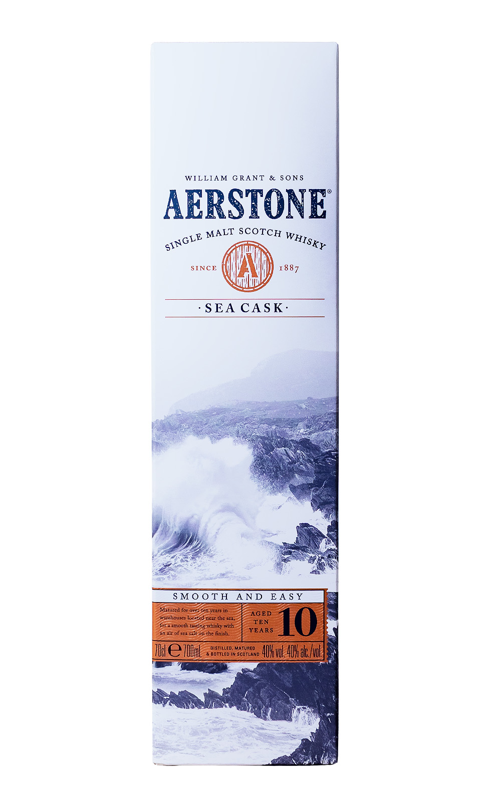 Aerstone 10 Jahre Sea Cask Single Malt - 0,7L 40% vol