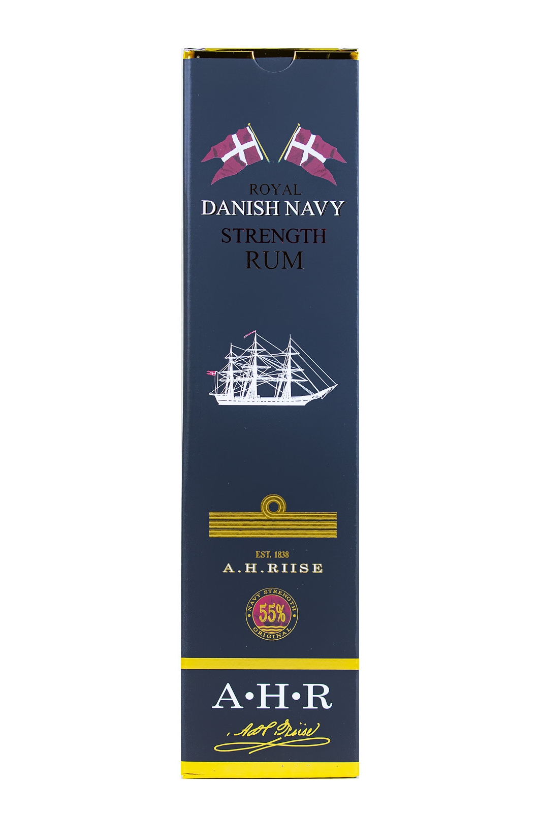A.H. Riise Danish Navy Strength Spirituose auf Rum-Basis - 0,7L 55% vol
