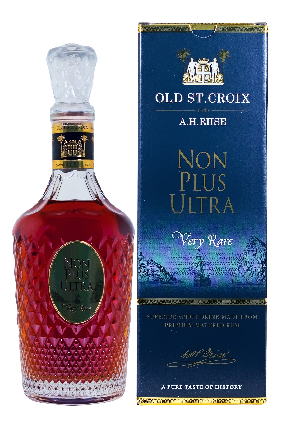 A.H. Riise Non Plus Ultra Spirituose auf Rum-Basis - 0,7L 42% vol