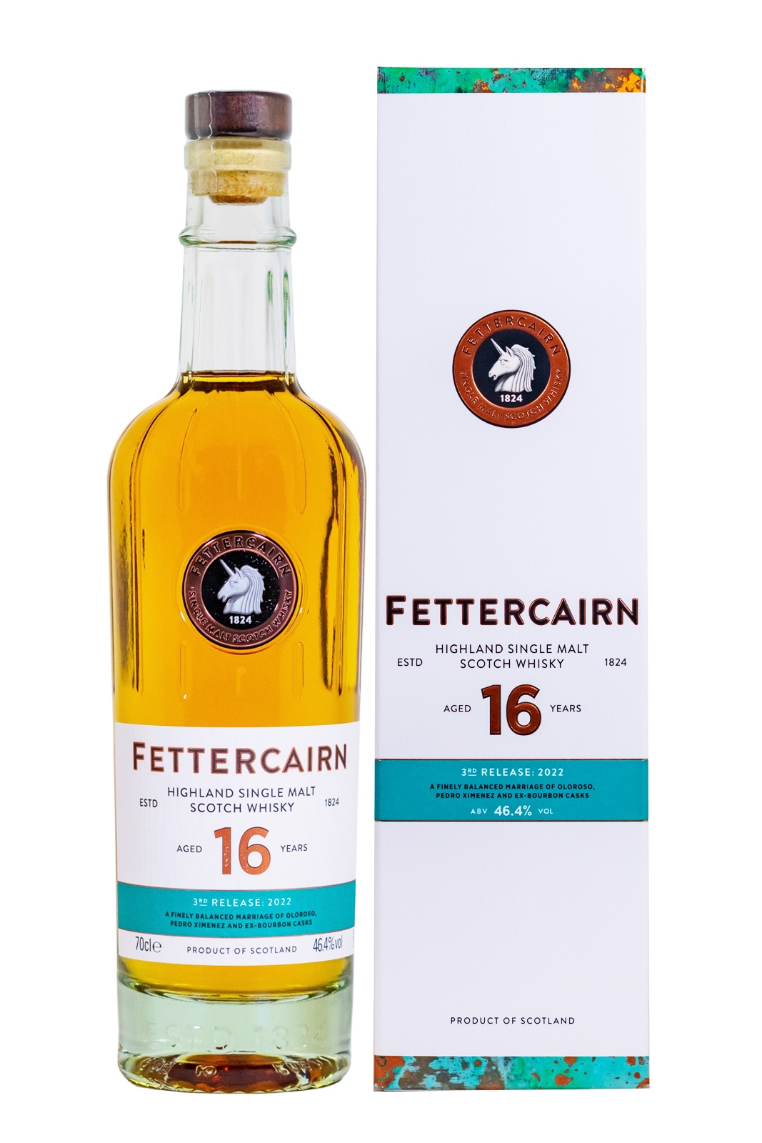 Fettercairn Highland Single Malt 16 Years - 0,7L 46,4% vol