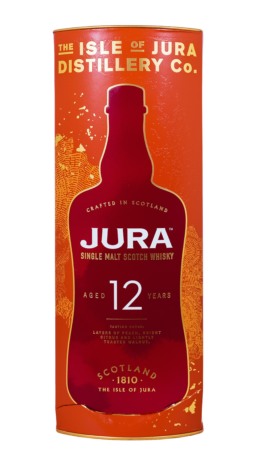 Ohne GEPA: Jura 12 Jahre Single Malt Scotch Whisky - 0,7L 40% vol