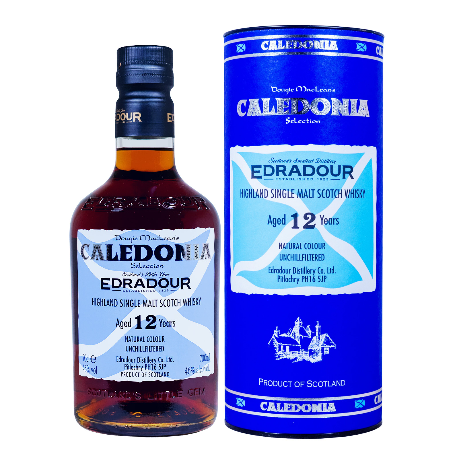 Edradour 12 Jahre Caledonia - 0,7L 46% vol