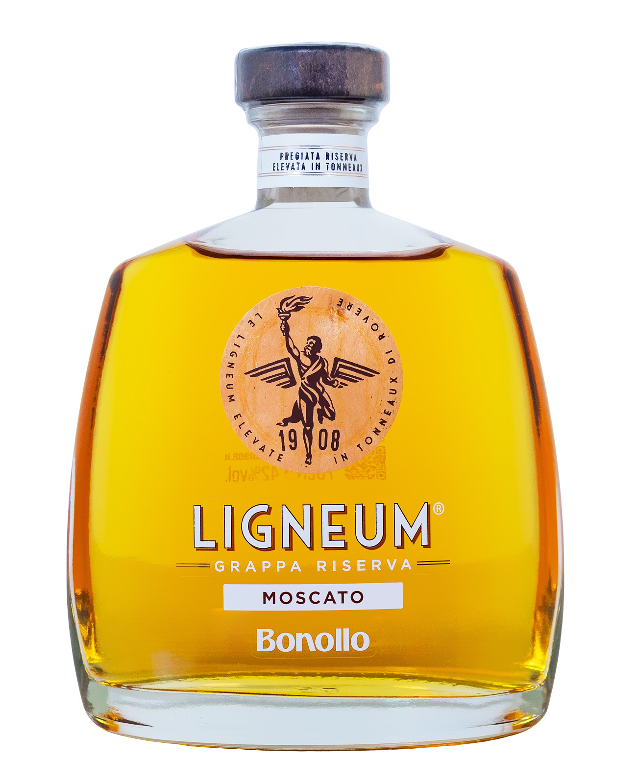 Bonollo Grappa of Ligneum Moscato - 0,7L 42% vol