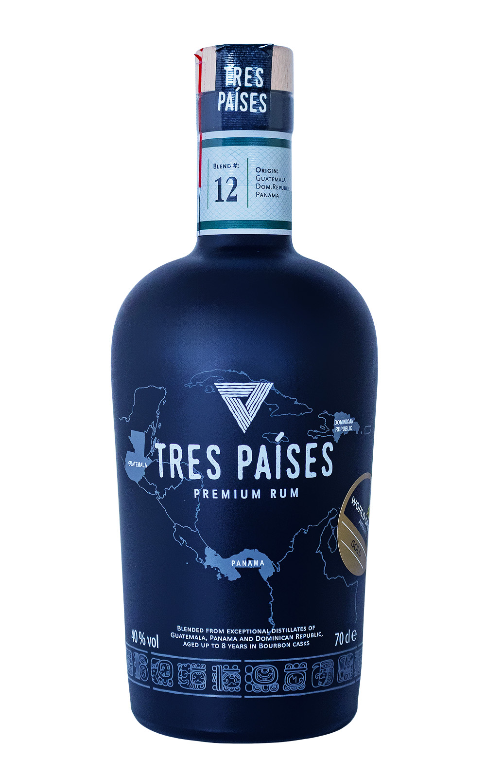 Tres Paises Premium Rum - 0,7L 40% vol