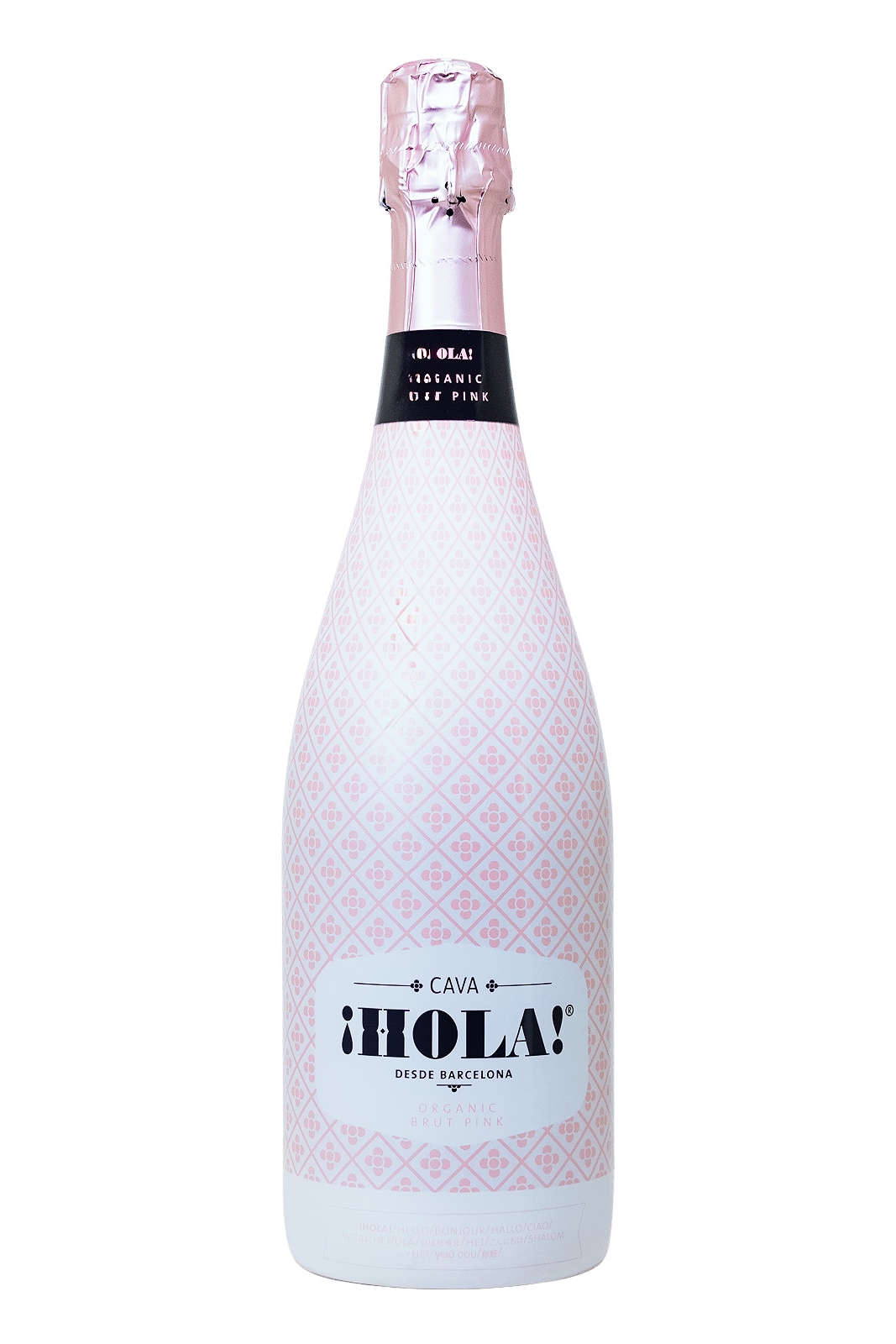 Hola Cava Brut Pink Bio - 0,75L 11,5% vol