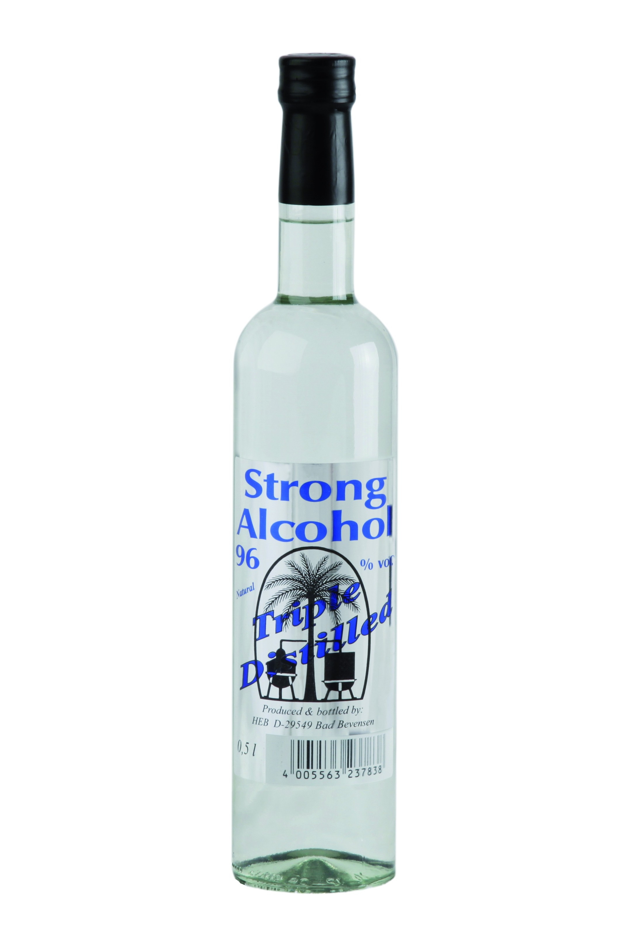 Strong Alcohol 96 Trinkalkohol Primasprit - 0,5L 96% vol Strong Alcohol 96 Trinkalkohol Primasprit - 0,5L 96% vol