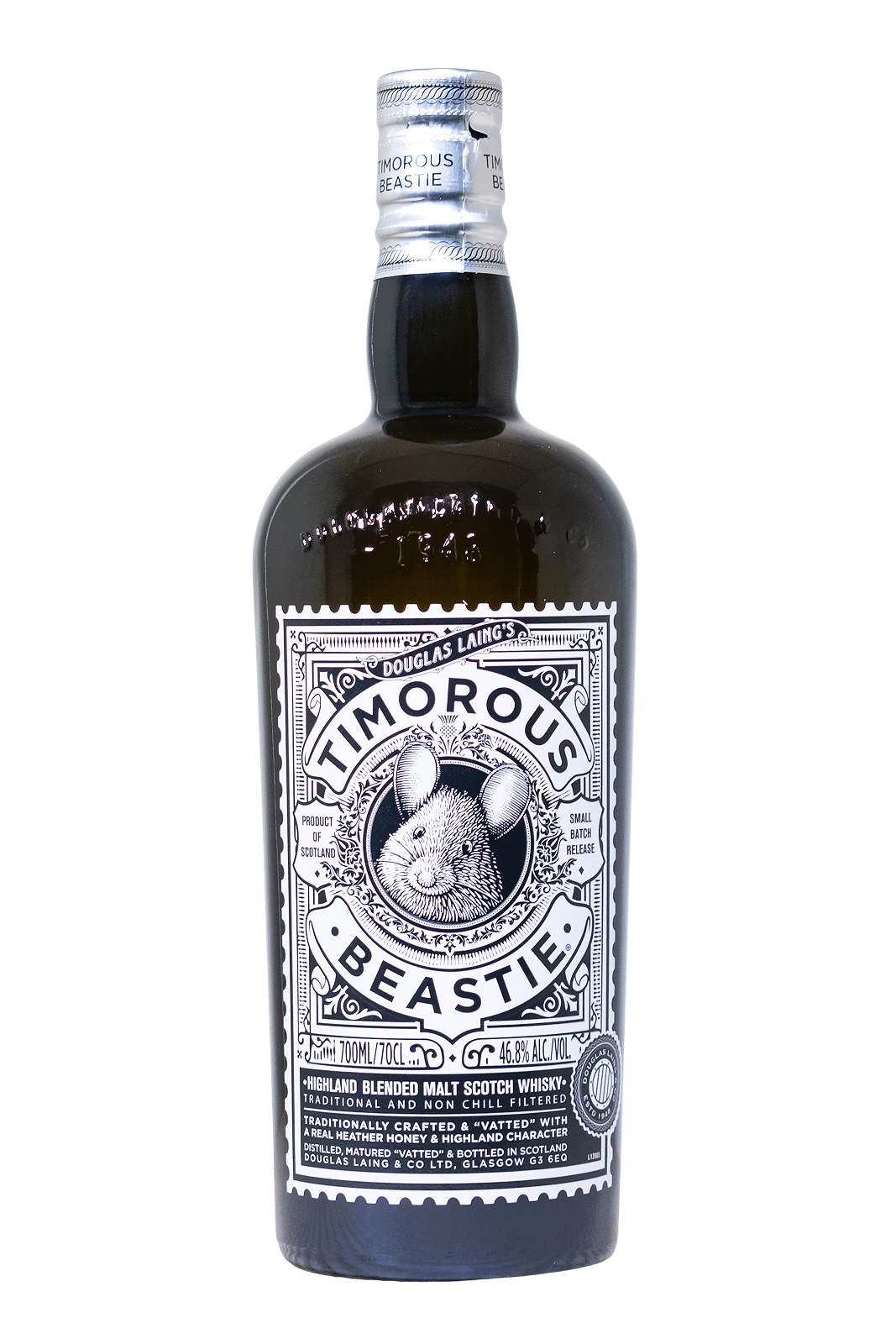 Timorous Beastie Highland Malt Scotch Whisky - 0,7L 46,8% vol Timorous Beastie Highland Malt Scotch Whisky - 0,7L 46,8% vol